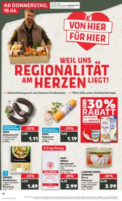 Kaufland Prospekt Erbach ab 18.06.2026 gültig