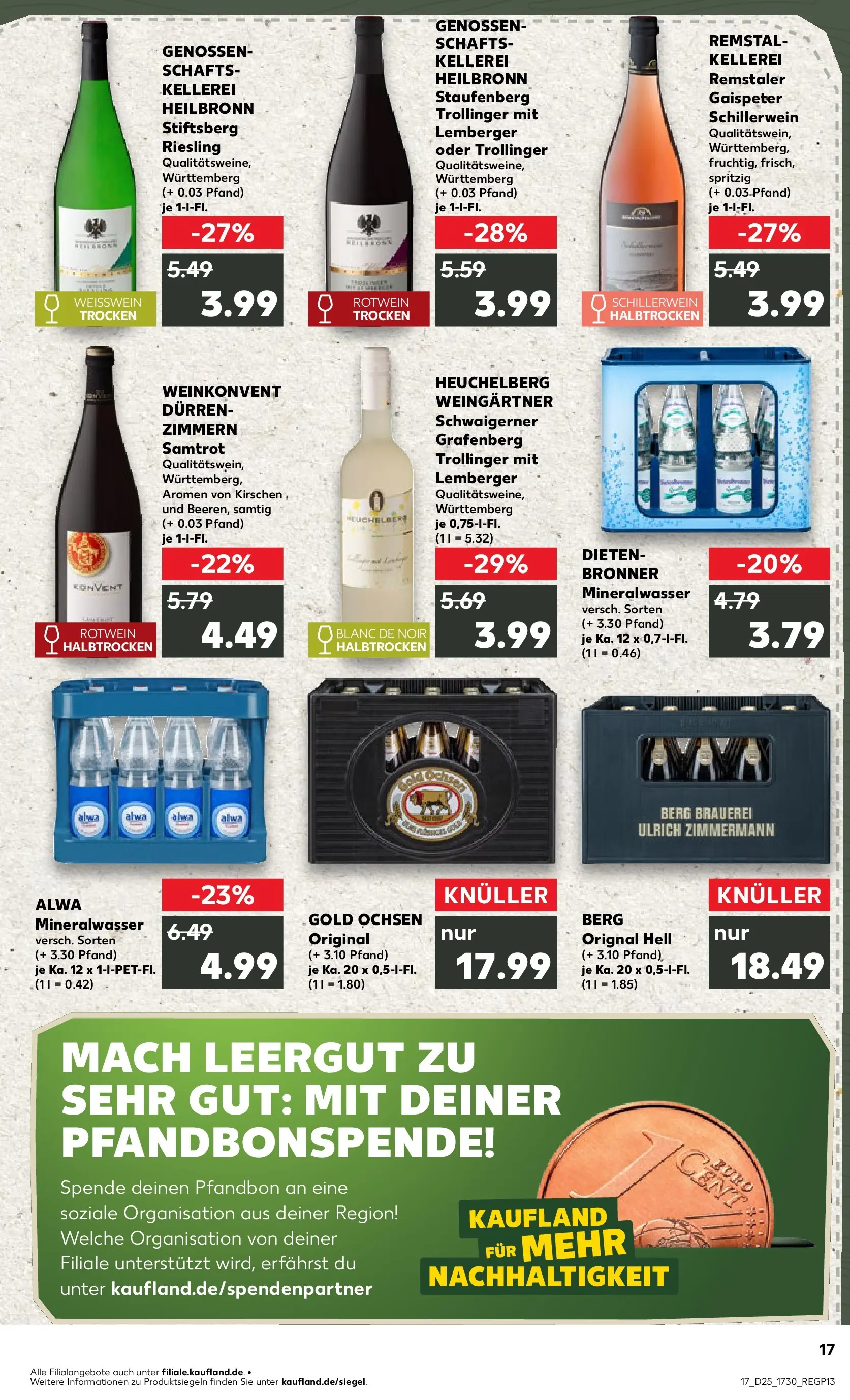 Prospekt Kaufland ab 18.06.2026 » Angebote Online zum Blättern | Seite: 17