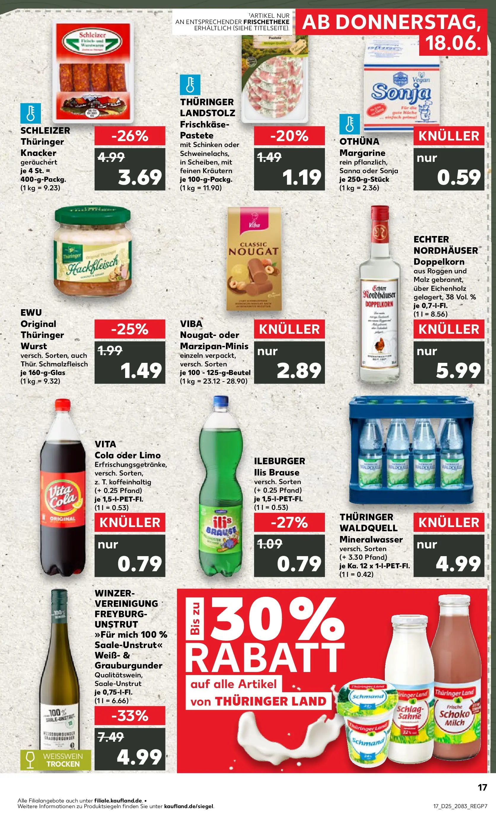 Prospekt Kaufland ab 18.06.2026 » Angebote Online zum Blättern | Seite: 17