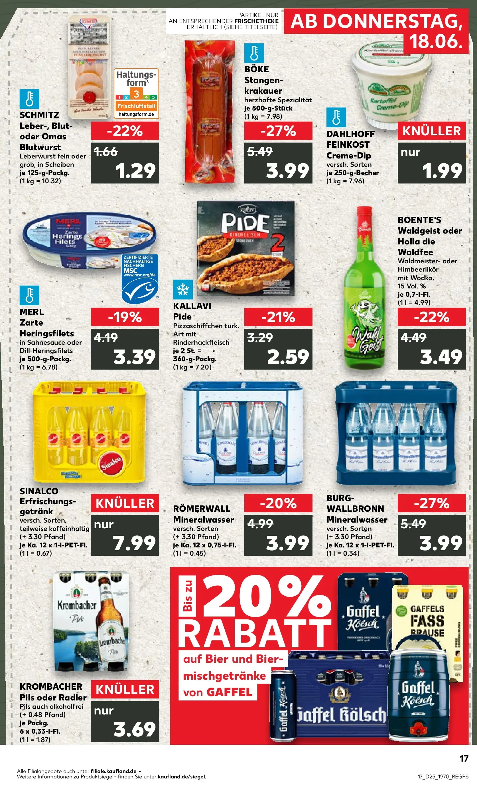 Prospekt Kaufland ab 14.06.2026 ยป Angebote und Werbung Online | Seite: 26 | Produkte: Bier, Radler, Krombacher, Rindfleisch Prospekt Kaufland ab 14.06.2026 ยป Angebote Online zum Blรคttern | Seite: 26 | Produkte: Bier, Radler, Krombacher, Rindfleisch