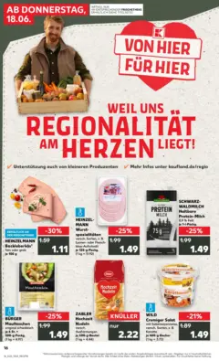 WILD, Cremiger Salat, mit Salatmayonnaise,, versch. Sorten, z. B., Karotte, je 400-g-Becher, (1 kg = 3.73), mit Salatmayonnaise,, versch. Sorten, z. B., Karotte ab 15.06.2026 gültig | Seite: 1 | Produkte: Wurst, Karotte, Fleisch, Salat