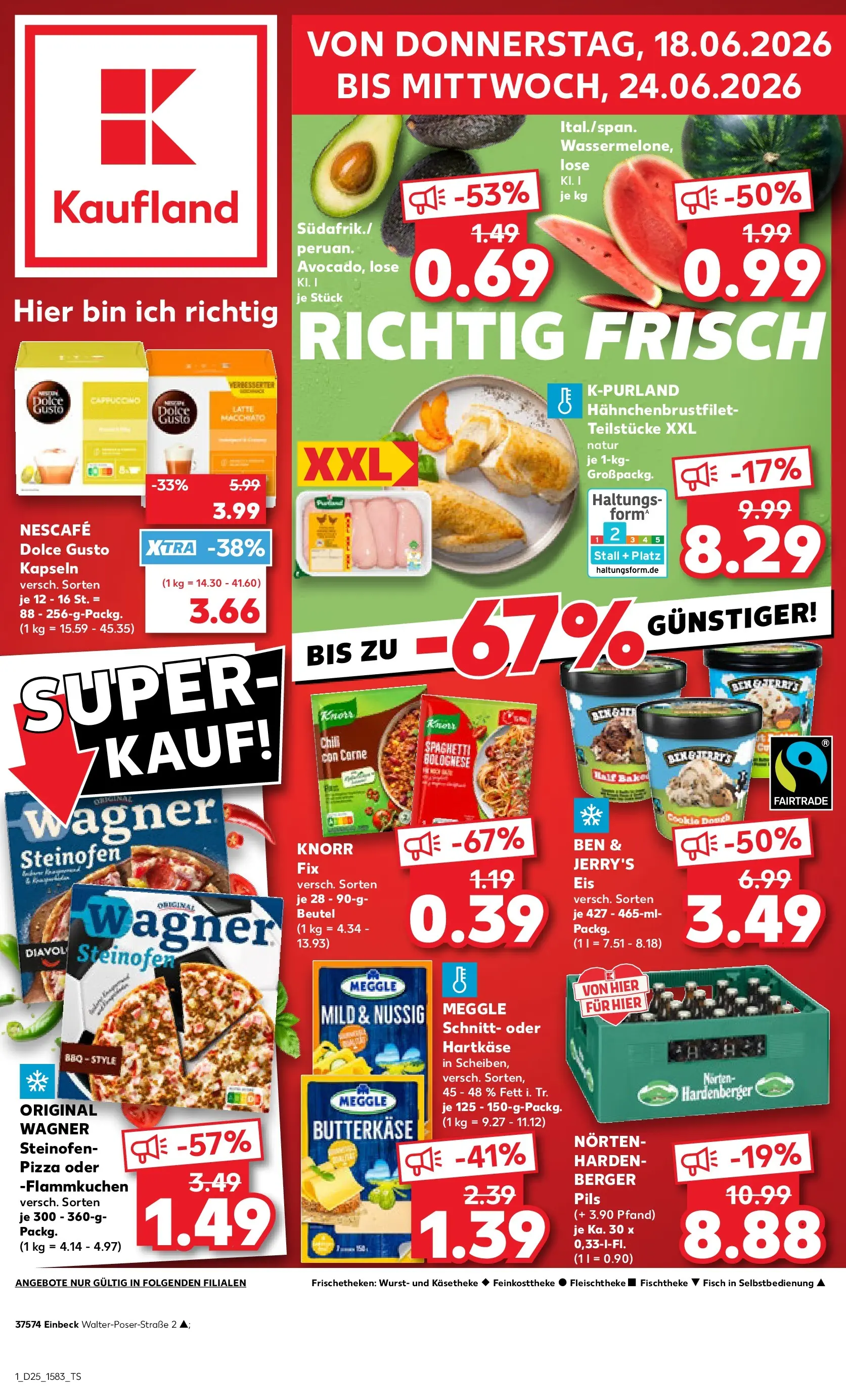 Prospekt Kaufland ab 18.06.2026 » Angebote Online zum Blättern | Seite: 1
