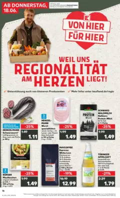 Kaufland Prospekt Tübingen ab 18.06.2026 gültig