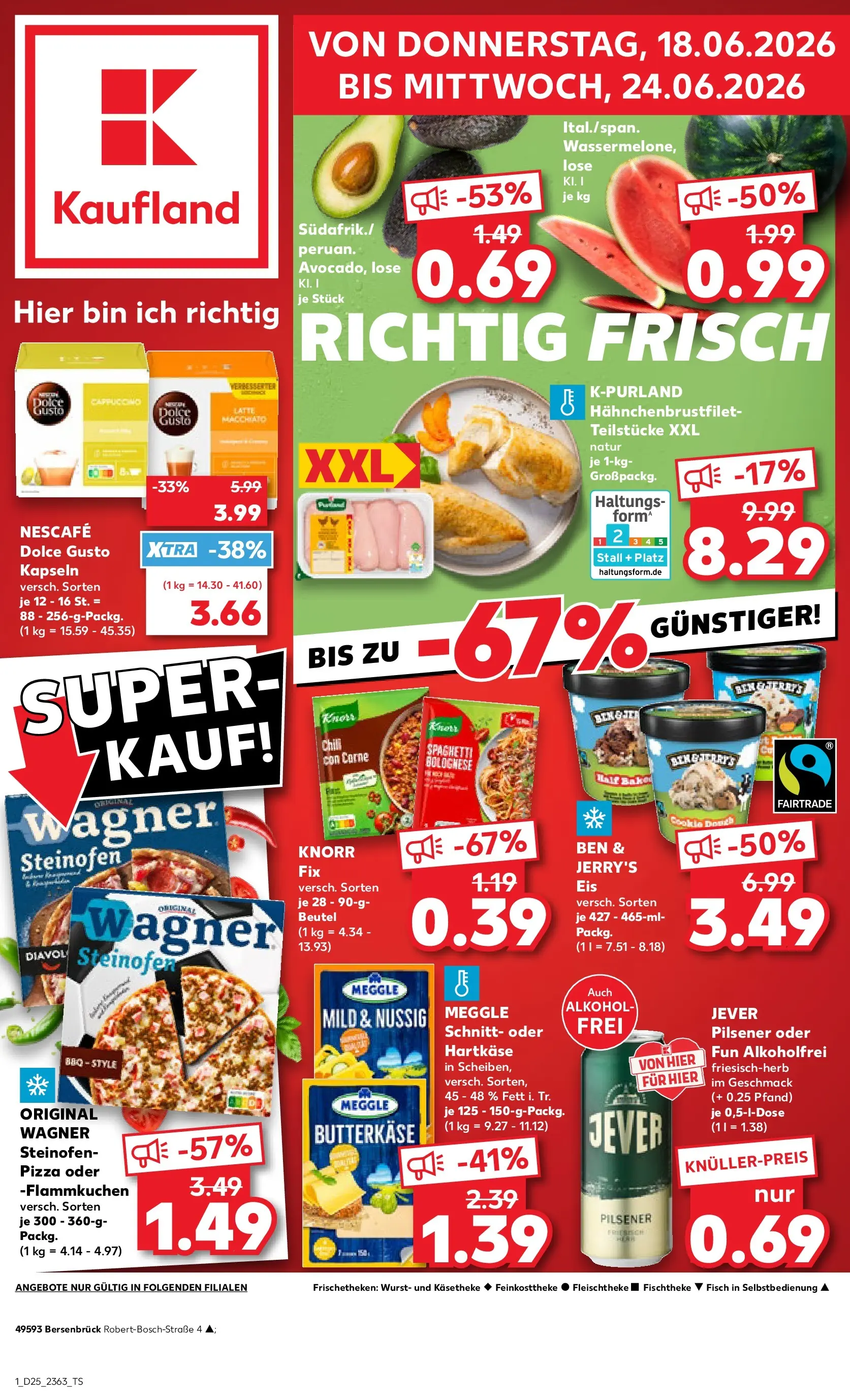 Prospekt Kaufland ab 18.06.2026 » Angebote Online zum Blättern | Seite: 1