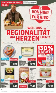 Kaufland Prospekt Aalen ab 15.06.2026 gültig
