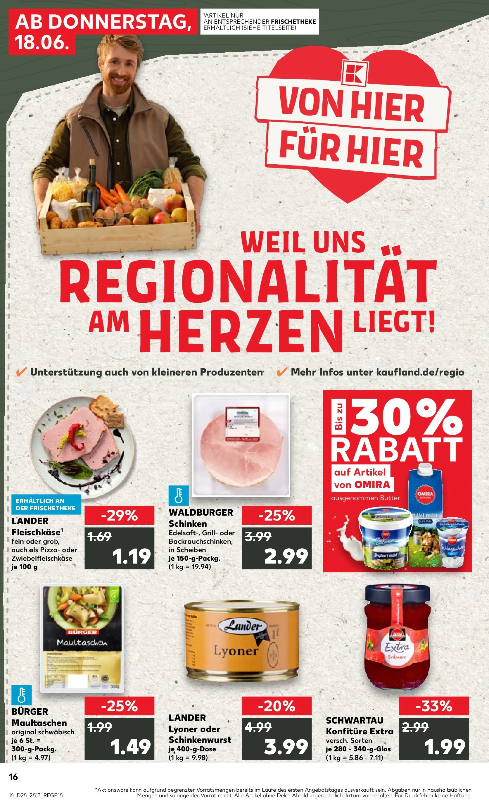 Prospekt Kaufland ab 18.06.2026 » Angebote Online zum Blättern | Seite: 1