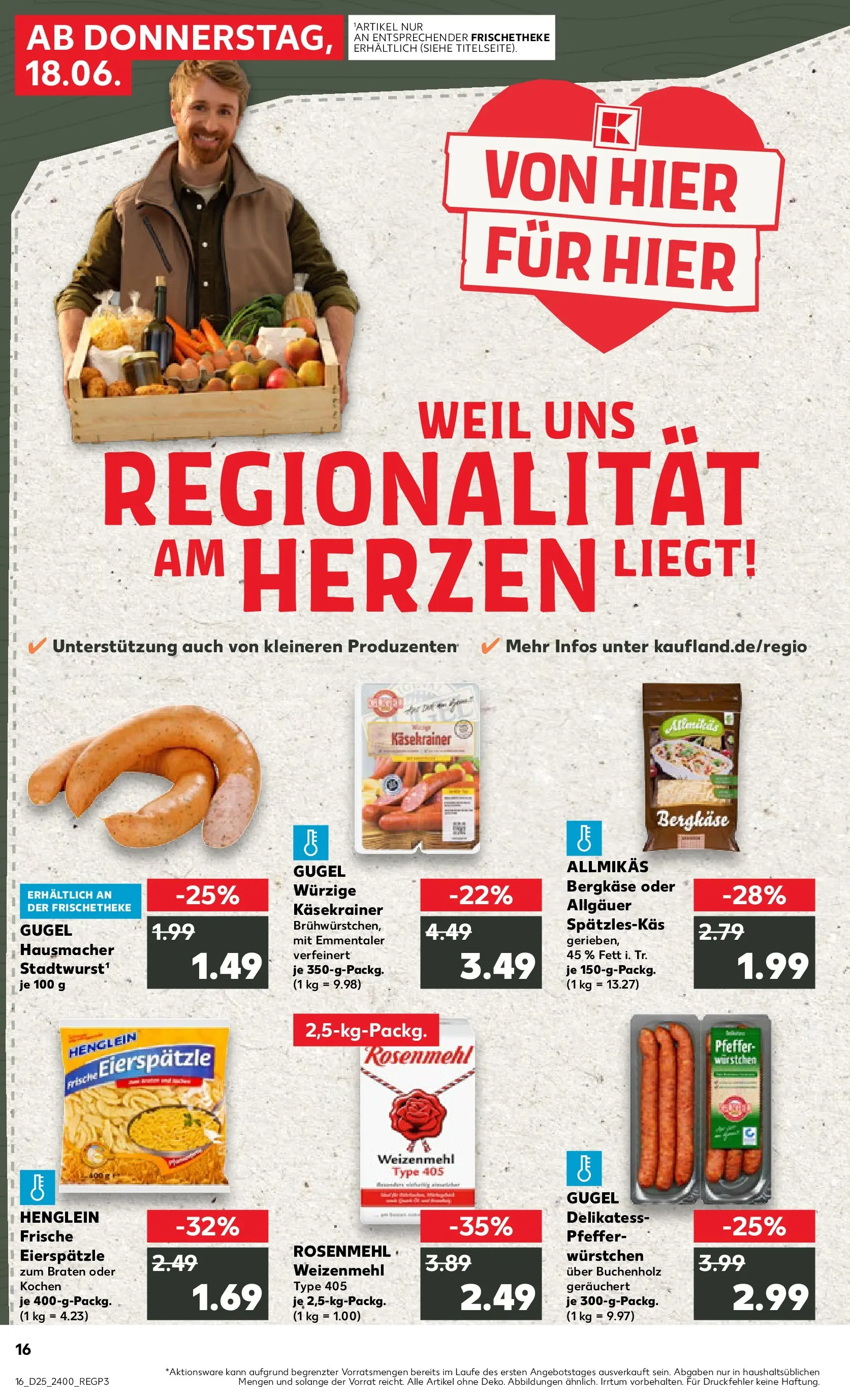 Prospekt Kaufland ab 18.06.2026 » Angebote Online zum Blättern | Seite: 16