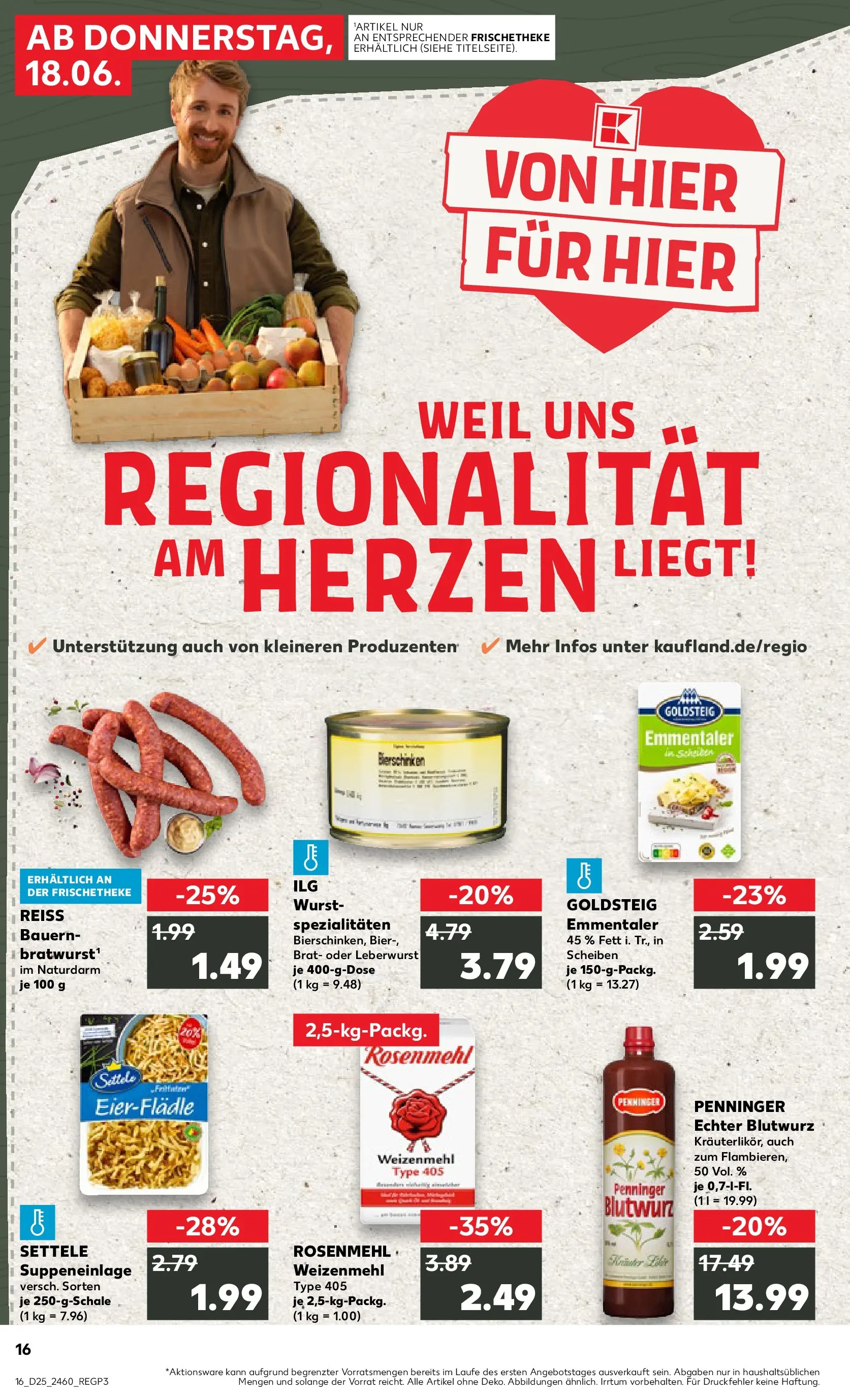 Prospekt Kaufland ab 18.06.2026 » Angebote Online zum Blättern | Seite: 1