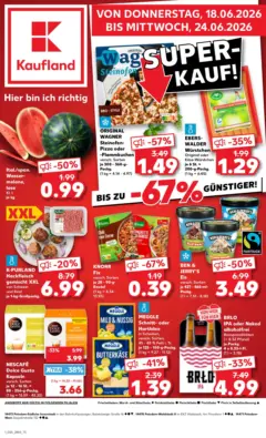 Kaufland Prospekt Potsdam ab 18.06.2026 gültig