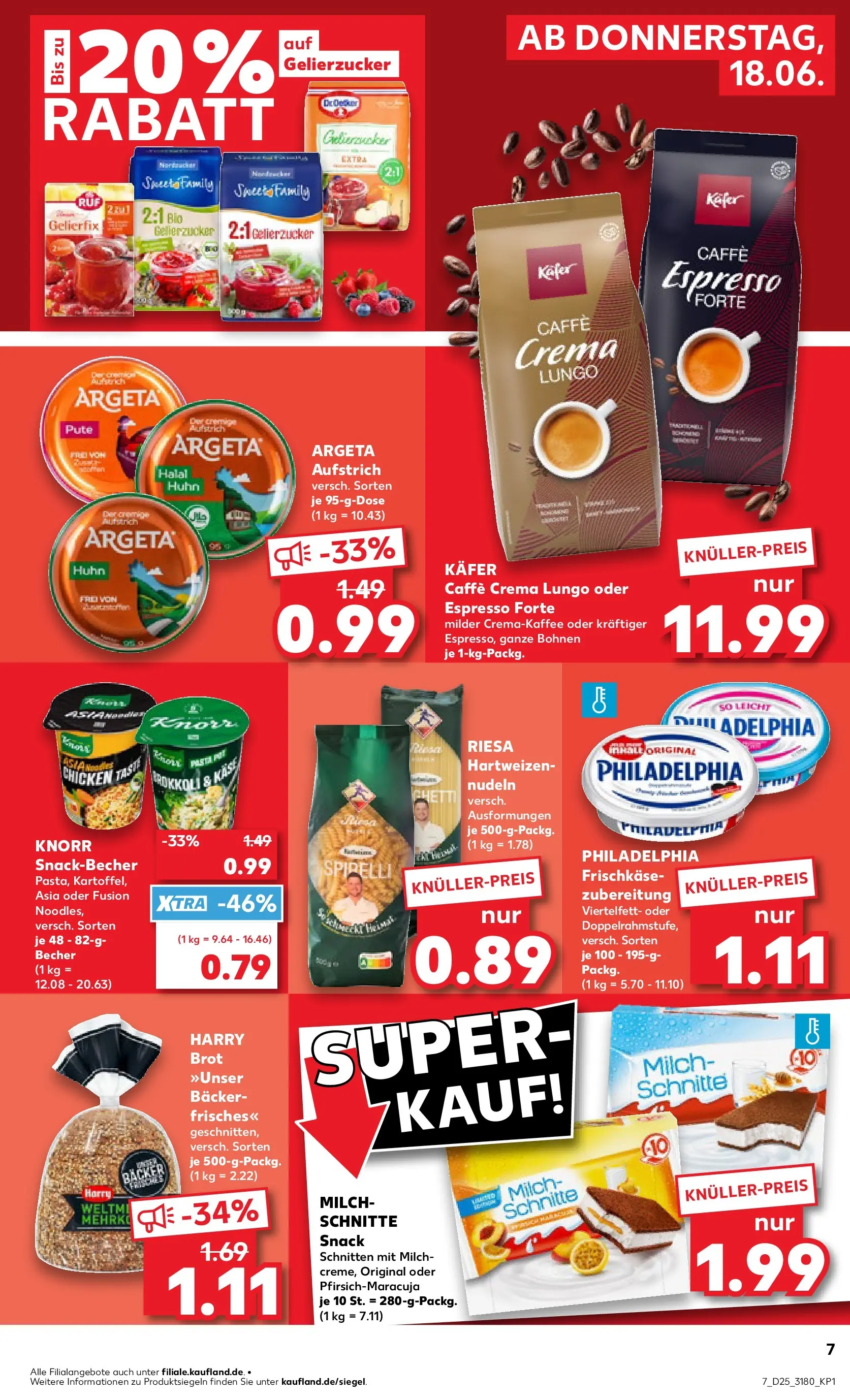 Prospekt Kaufland ab 14.06.2026 ยป Angebote und Werbung Online | Seite: 16 | Produkte: Pute, Kรคse, Philadelphia, Pasta Prospekt Kaufland ab 14.06.2026 ยป Angebote Online zum Blรคttern | Seite: 16 | Produkte: Pute, Kรคse, Philadelphia, Pasta