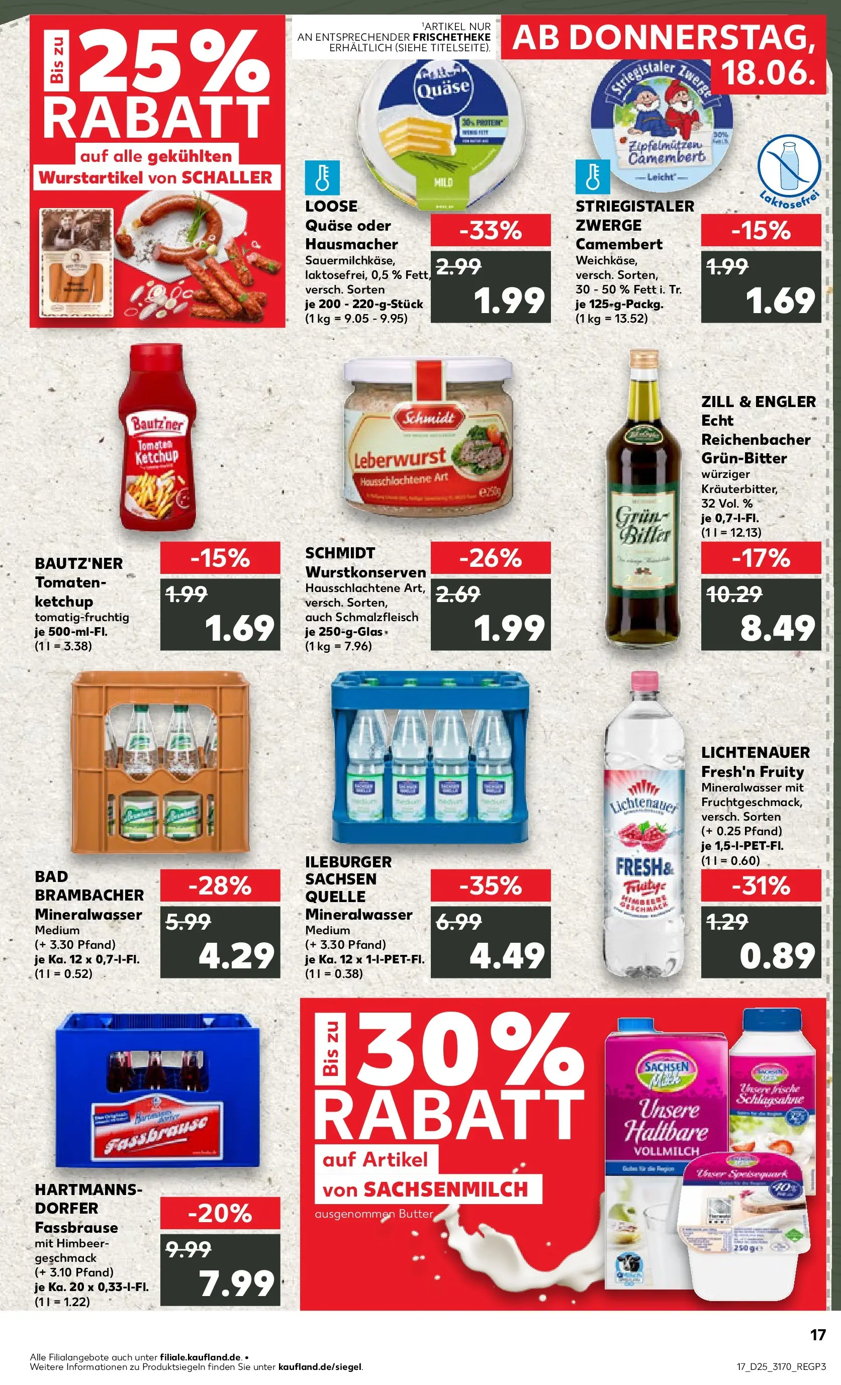 Prospekt Kaufland ab 18.06.2026 » Angebote Online zum Blättern | Seite: 17