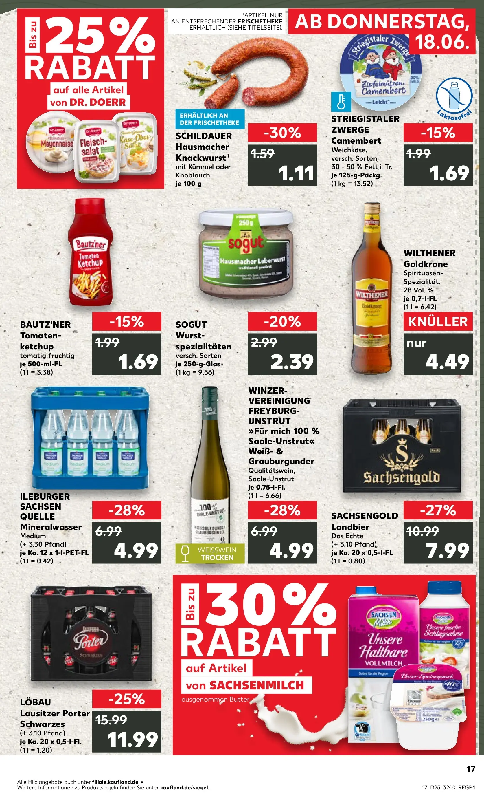 Prospekt Kaufland ab 18.06.2026 » Angebote Online zum Blättern | Seite: 17
