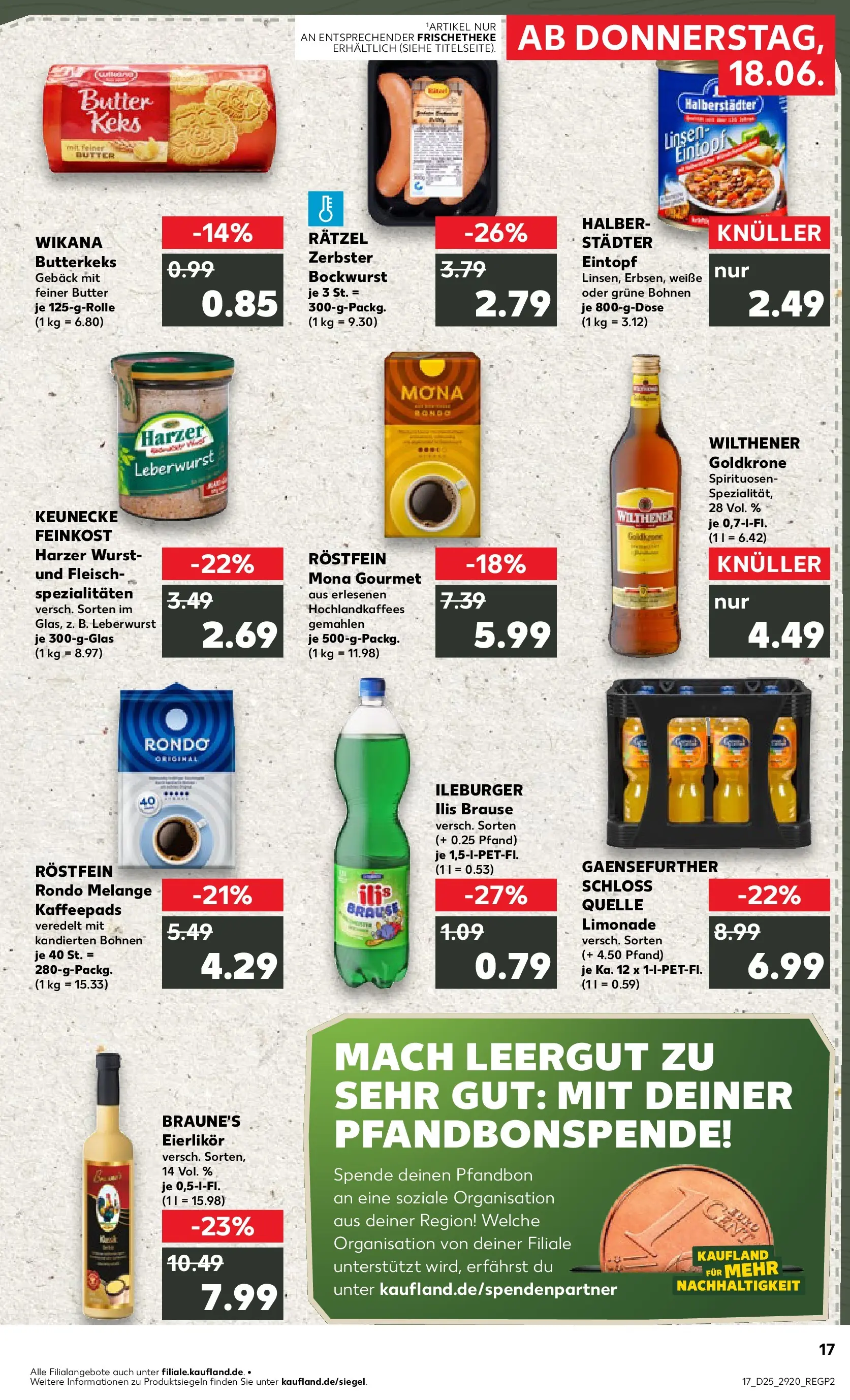Prospekt Kaufland ab 18.06.2026 » Angebote Online zum Blättern | Seite: 2