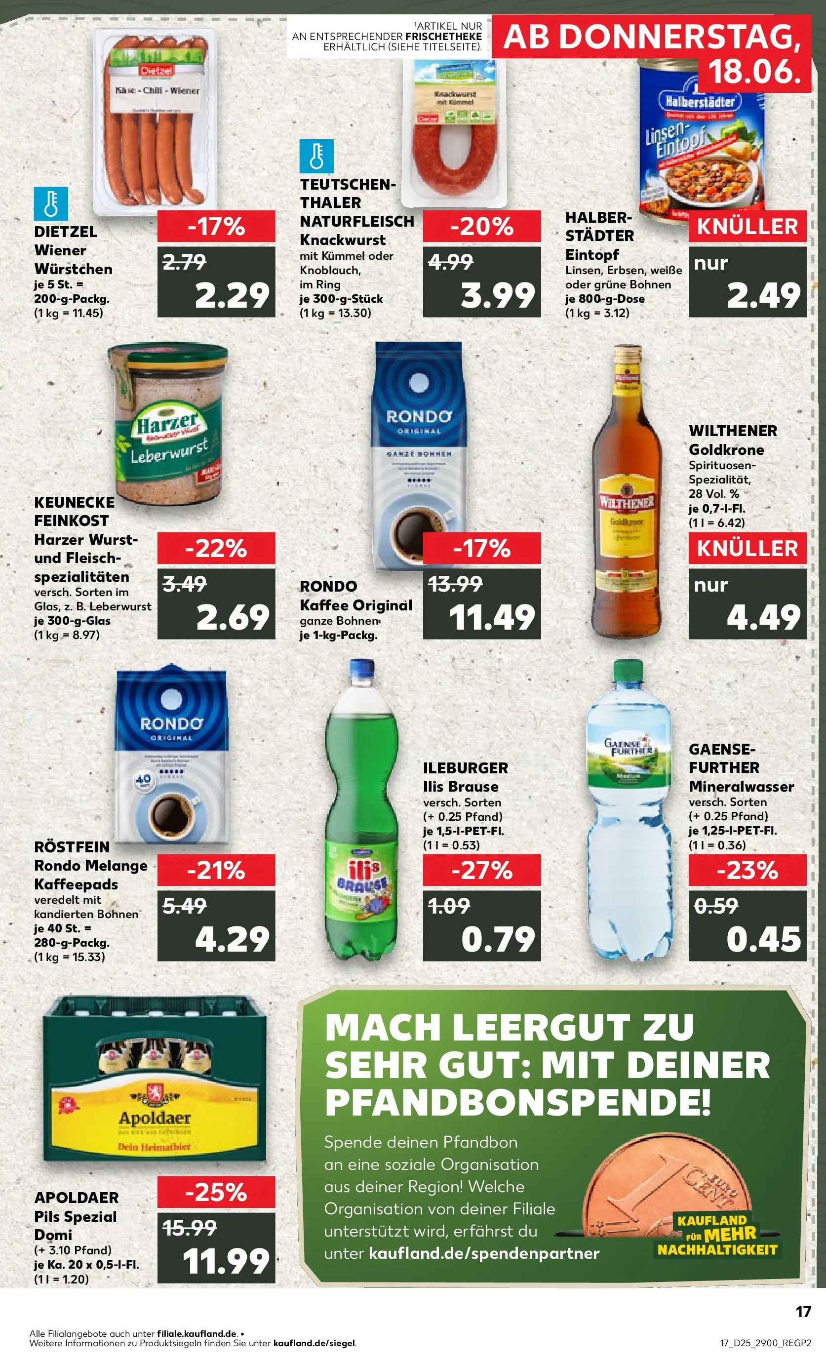 Prospekt Kaufland ab 18.06.2026 » Angebote Online zum Blättern | Seite: 2