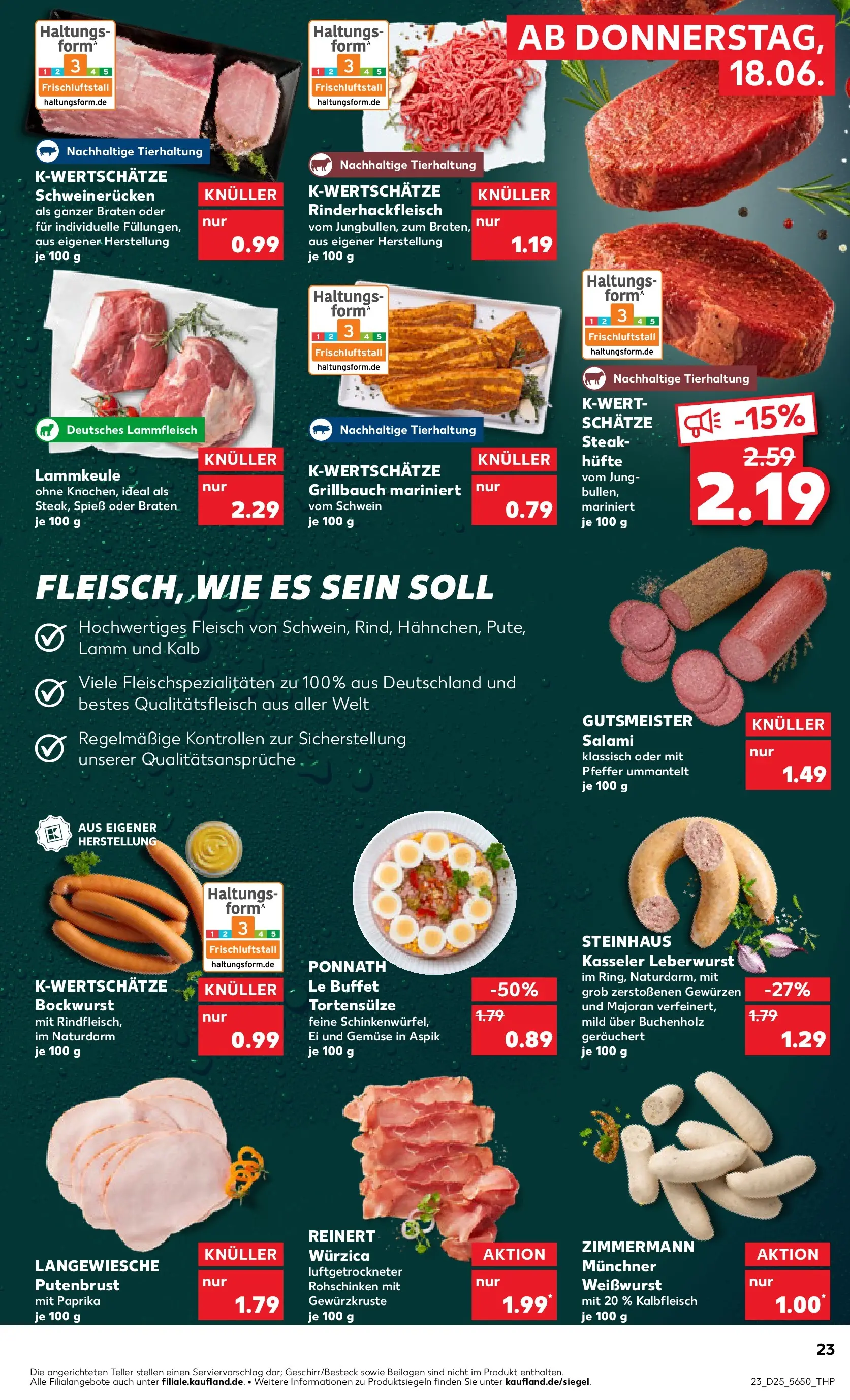 Prospekt Kaufland ab 18.06.2026 » Angebote Online zum Blättern | Seite: 23