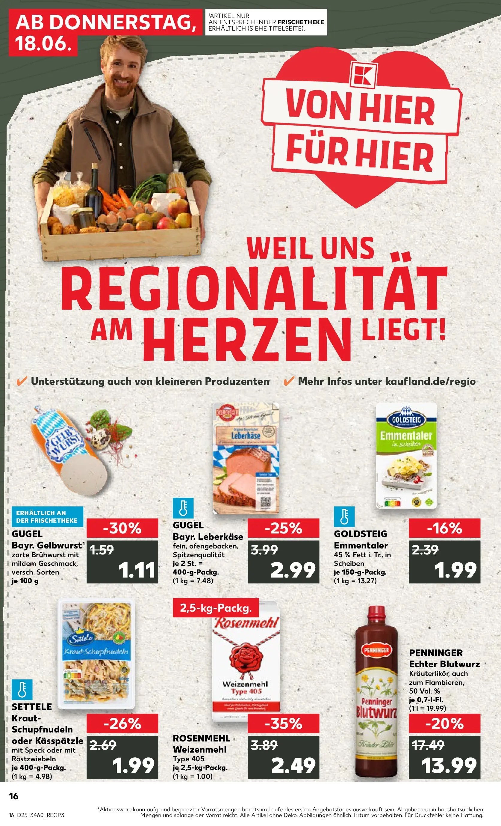 Prospekt Kaufland ab 18.06.2026 » Angebote Online zum Blättern | Seite: 1