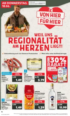 Kaufland Prospekt Ellwangen (Jagst) ab 18.06.2026 gültig