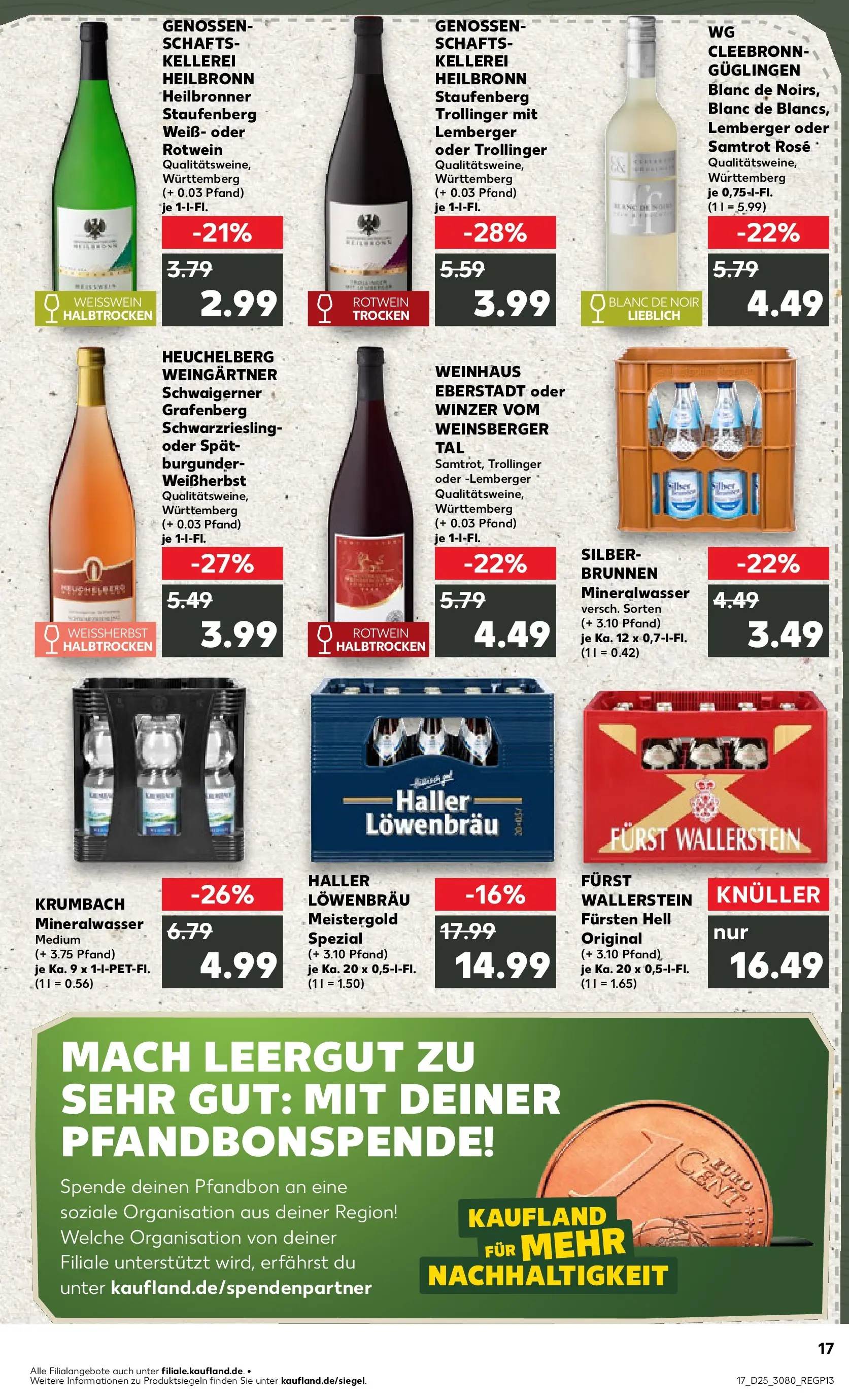 Prospekt Kaufland ab 15.06.2026 ยป Angebote und Werbung Online | Seite: 2 | Produkte: Weiรwein, Rotwein, Mineralwasser Prospekt Kaufland ab 15.06.2026 ยป Angebote Online zum Blรคttern | Seite: 2 | Produkte: Weiรwein, Rotwein, Mineralwasser