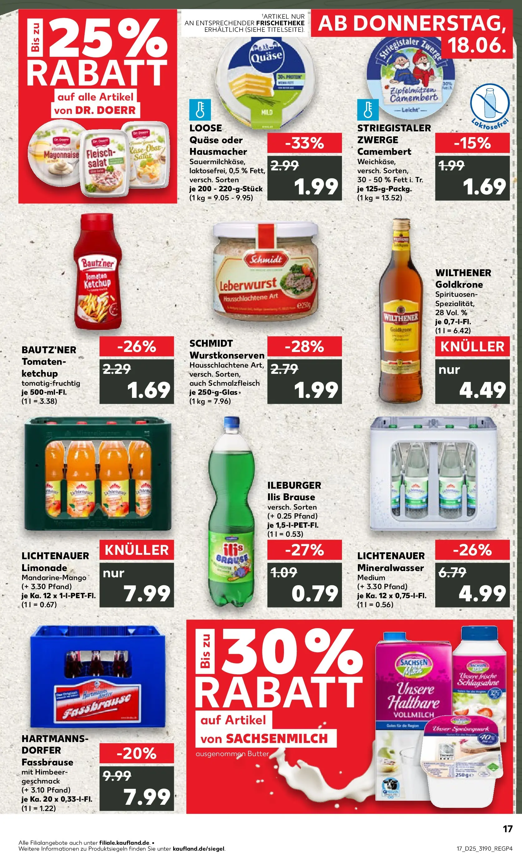 Prospekt Kaufland ab 14.06.2026 ยป Angebote und Werbung Online | Seite: 26 | Produkte: Butter, Tomaten, Mineralwasser, Fassbrause Prospekt Kaufland ab 14.06.2026 ยป Angebote Online zum Blรคttern | Seite: 26 | Produkte: Butter, Tomaten, Mineralwasser, Fassbrause