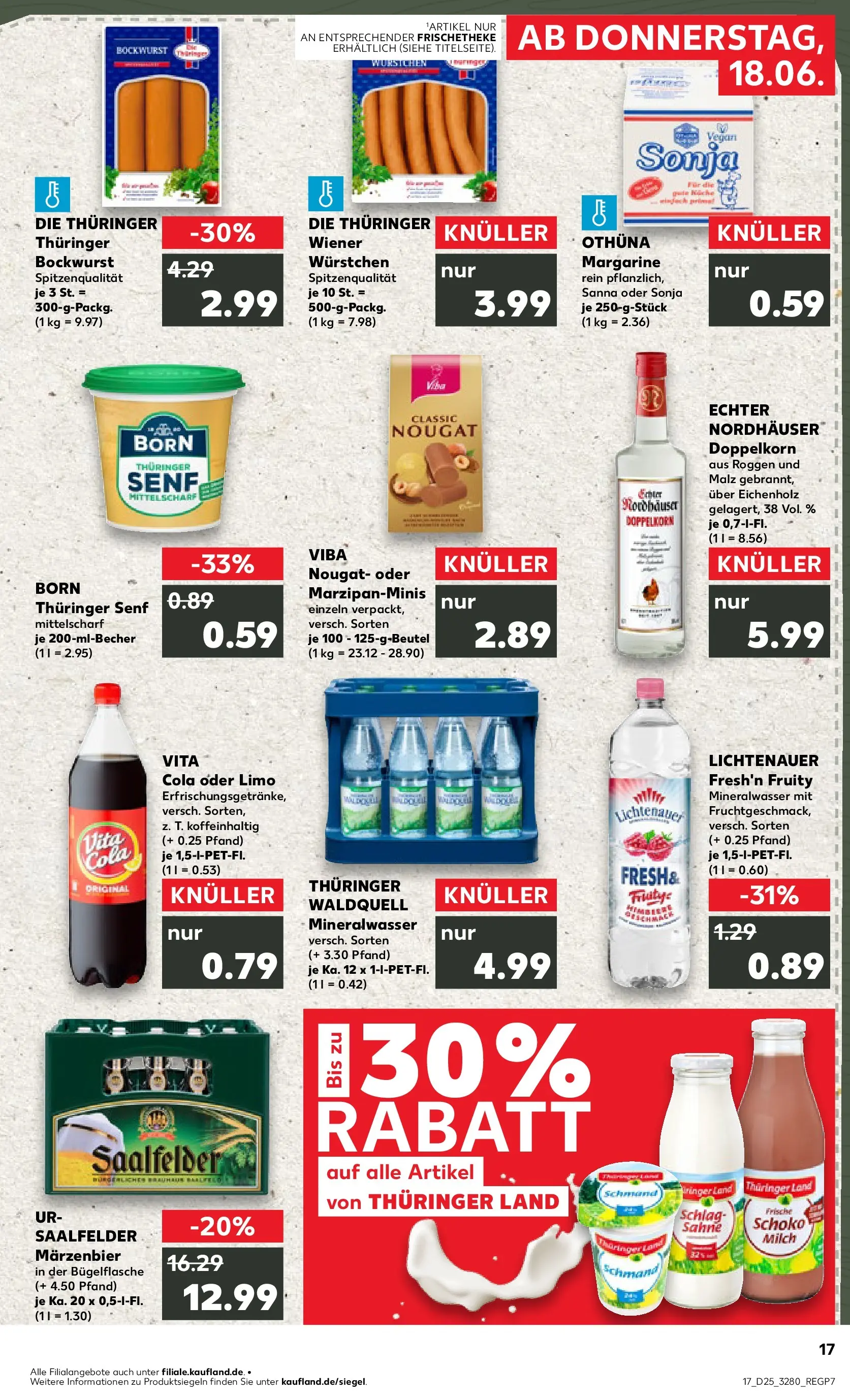 Prospekt Kaufland ab 14.06.2026 ยป Angebote und Werbung Online | Seite: 26 | Produkte: Bockwurst, Wiener wurstchen, Vita cola, Sahne Prospekt Kaufland ab 14.06.2026 ยป Angebote Online zum Blรคttern | Seite: 26 | Produkte: Bockwurst, Wiener wurstchen, Vita cola, Sahne