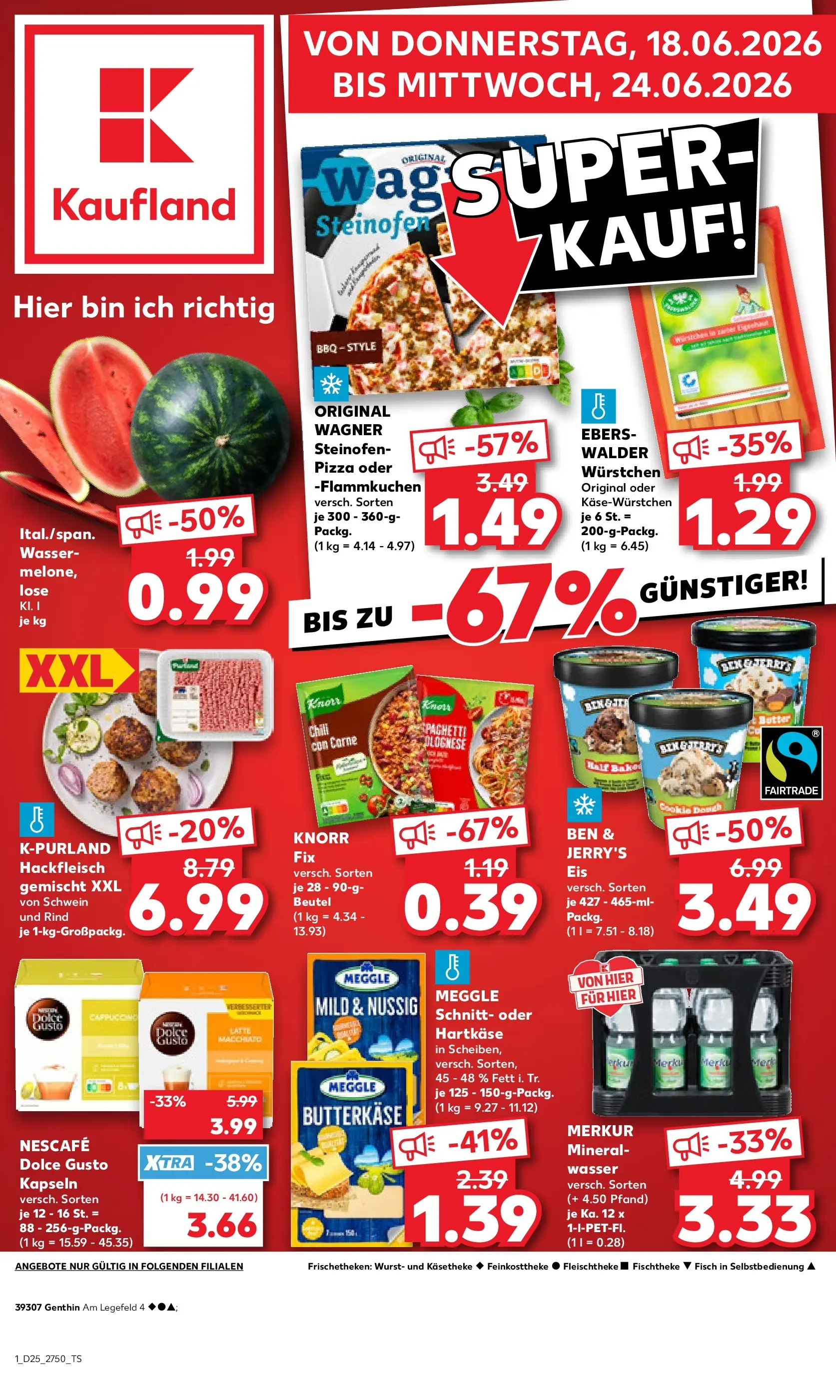 Prospekt Kaufland ab 18.06.2026 » Angebote Online zum Blättern | Seite: 1