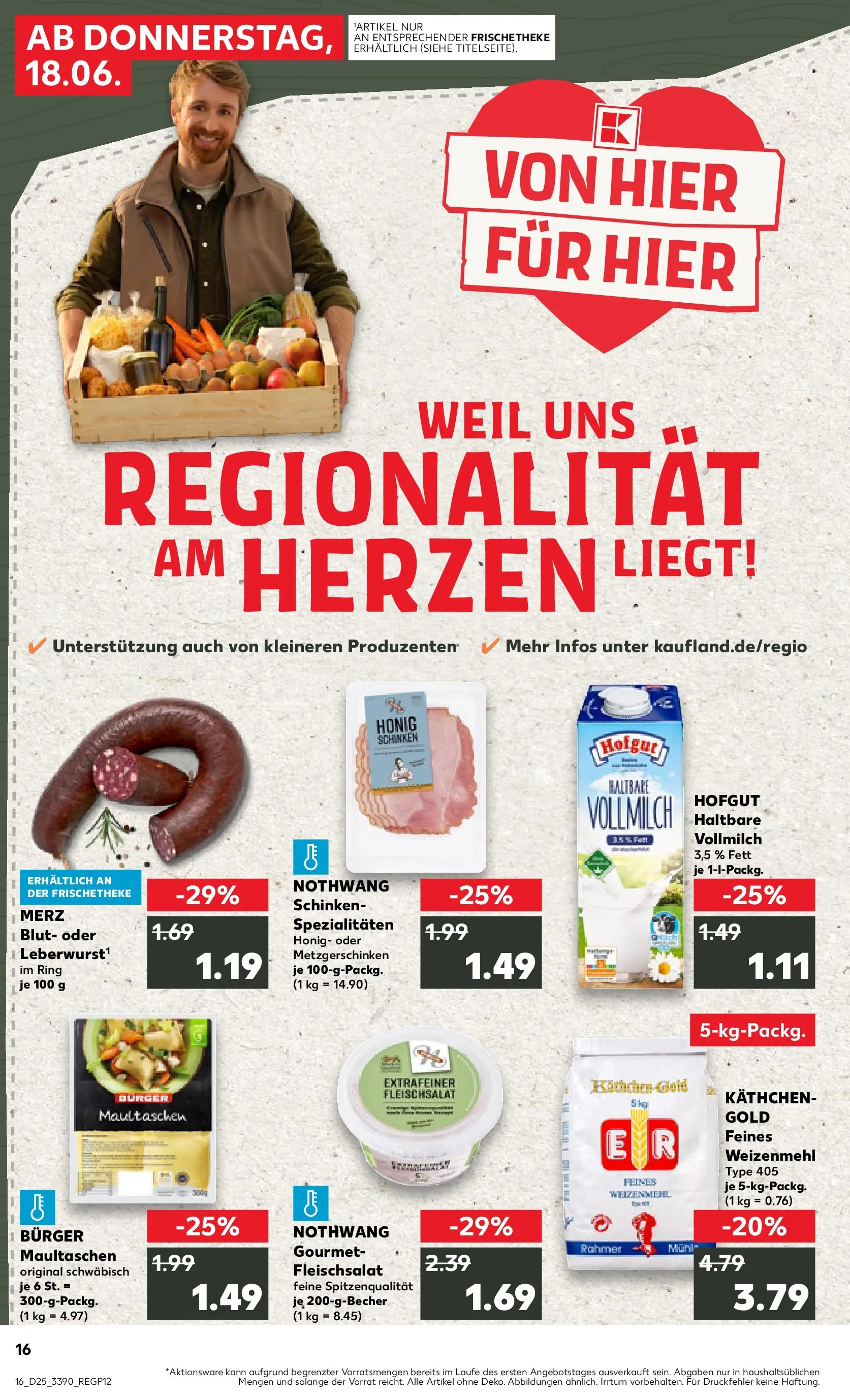Prospekt Kaufland ab 18.06.2026 » Angebote Online zum Blättern | Seite: 1