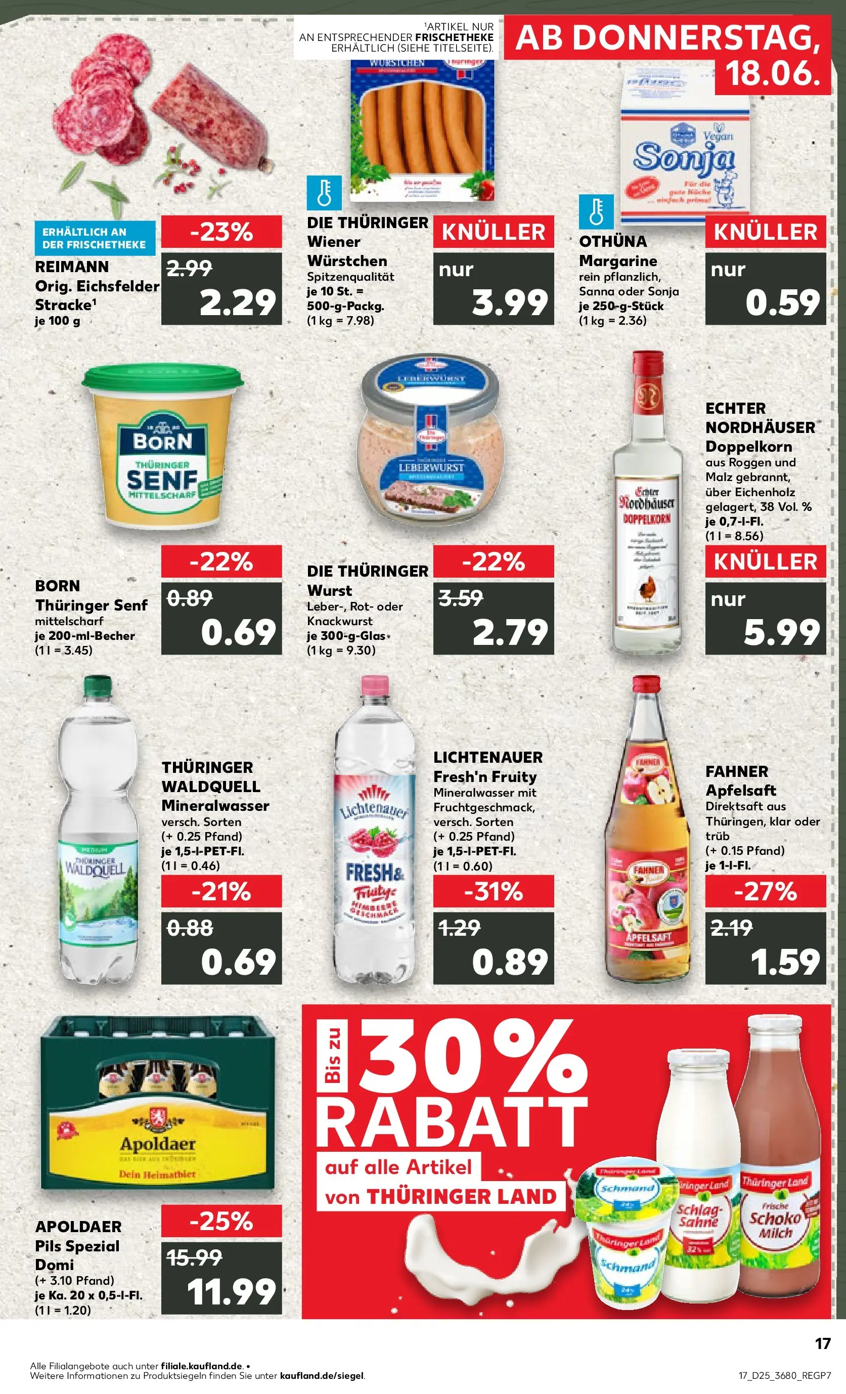 Prospekt Kaufland ab 18.06.2026 » Angebote Online zum Blättern | Seite: 17