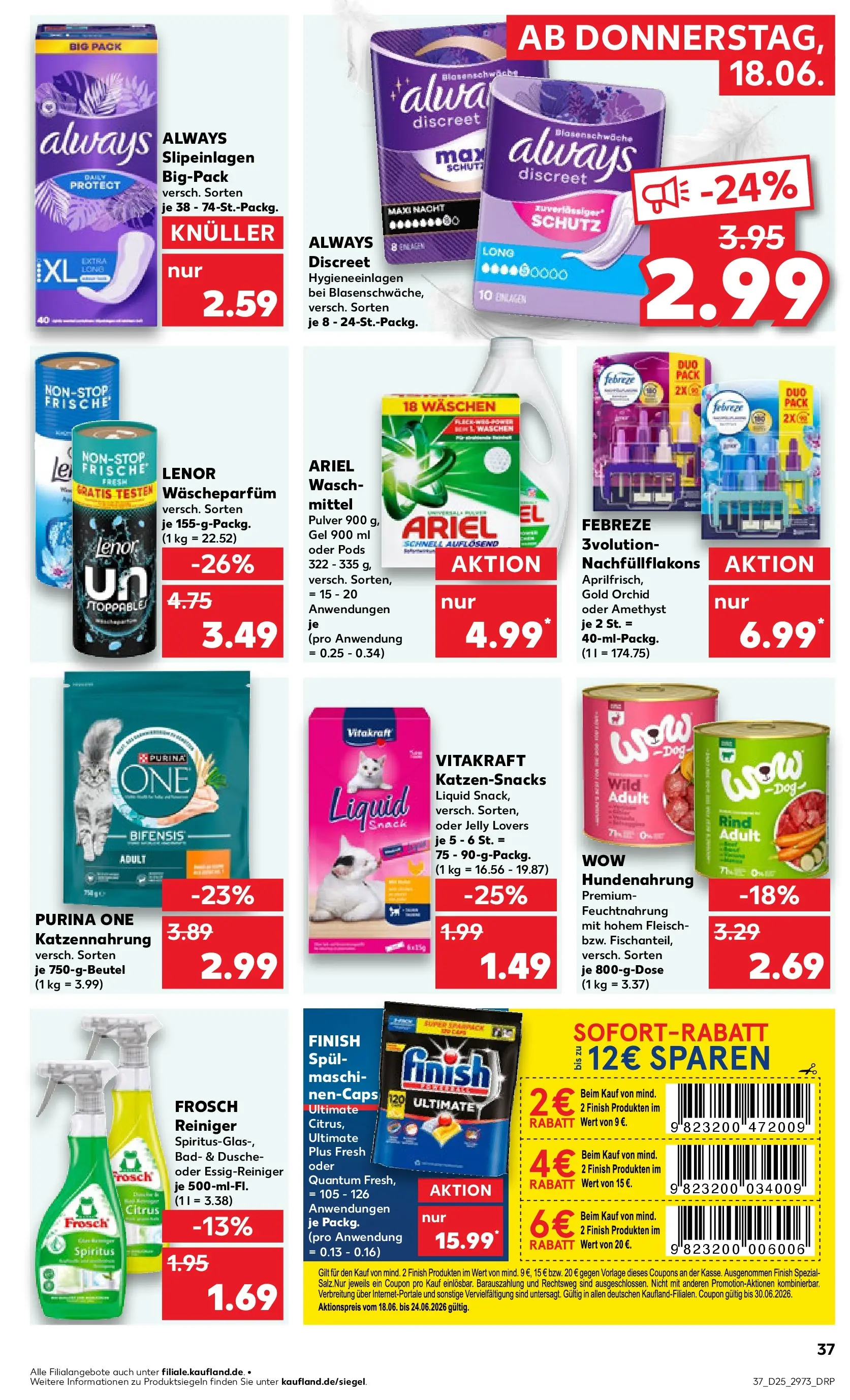 Prospekt Kaufland ab 18.06.2026 » Angebote Online zum Blättern | Seite: 37