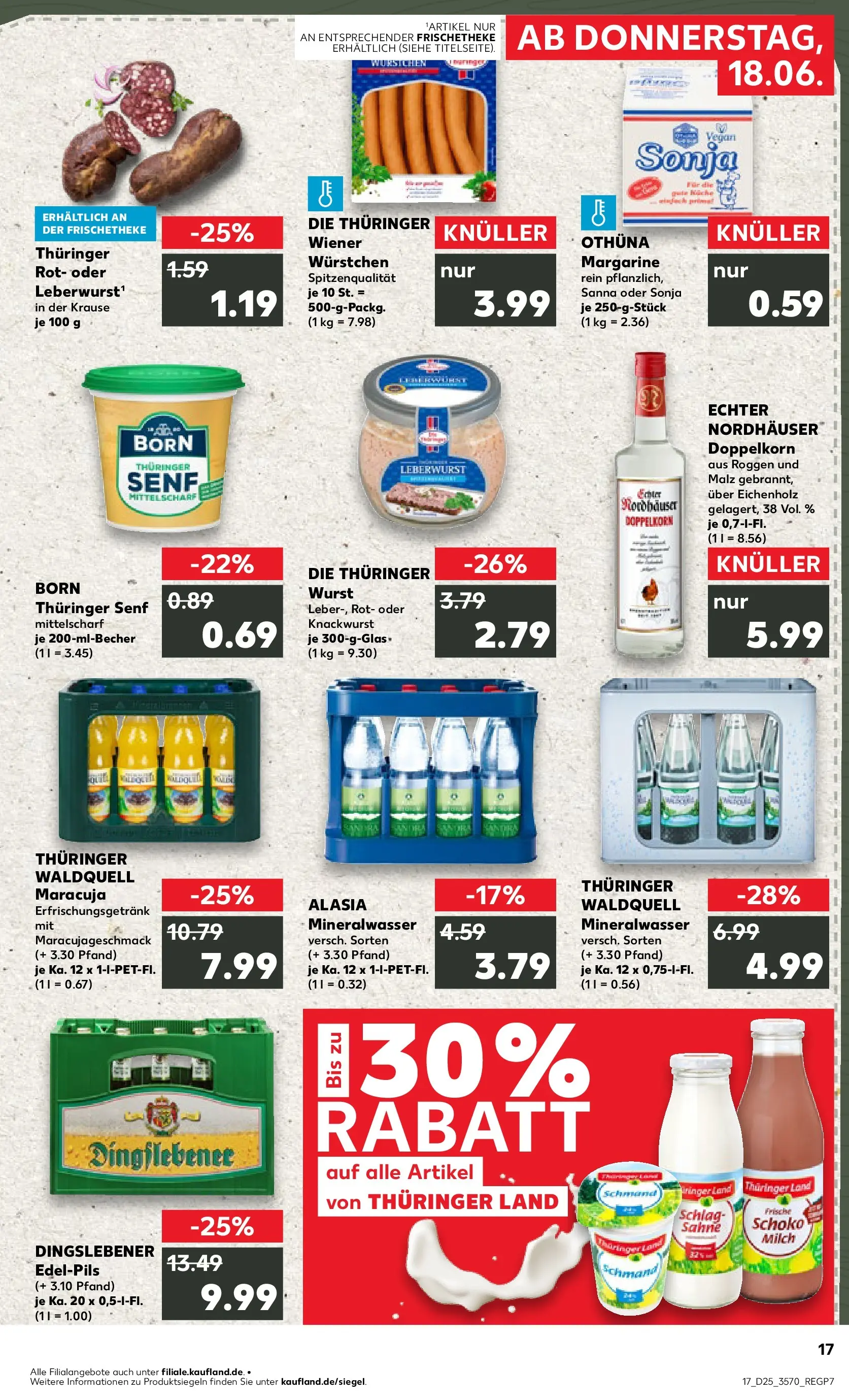 Prospekt Kaufland ab 14.06.2026 ยป Angebote und Werbung Online | Seite: 26 | Produkte: Margarine, Wiener wurstchen, Milch, Wurst Prospekt Kaufland ab 14.06.2026 ยป Angebote Online zum Blรคttern | Seite: 26 | Produkte: Margarine, Wiener wurstchen, Milch, Wurst