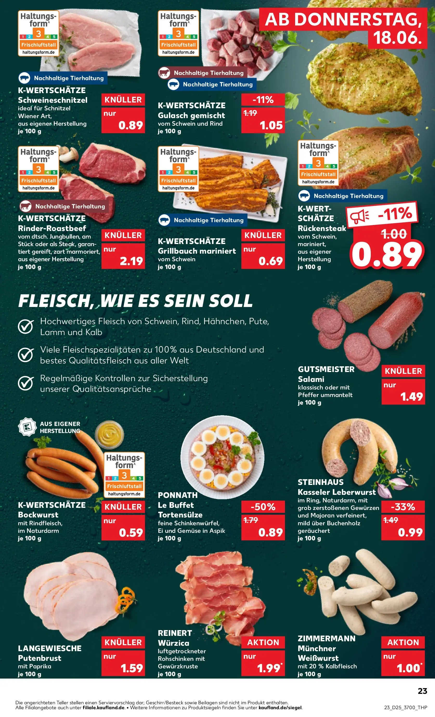 Prospekt Kaufland ab 18.06.2026 » Angebote Online zum Blättern | Seite: 23