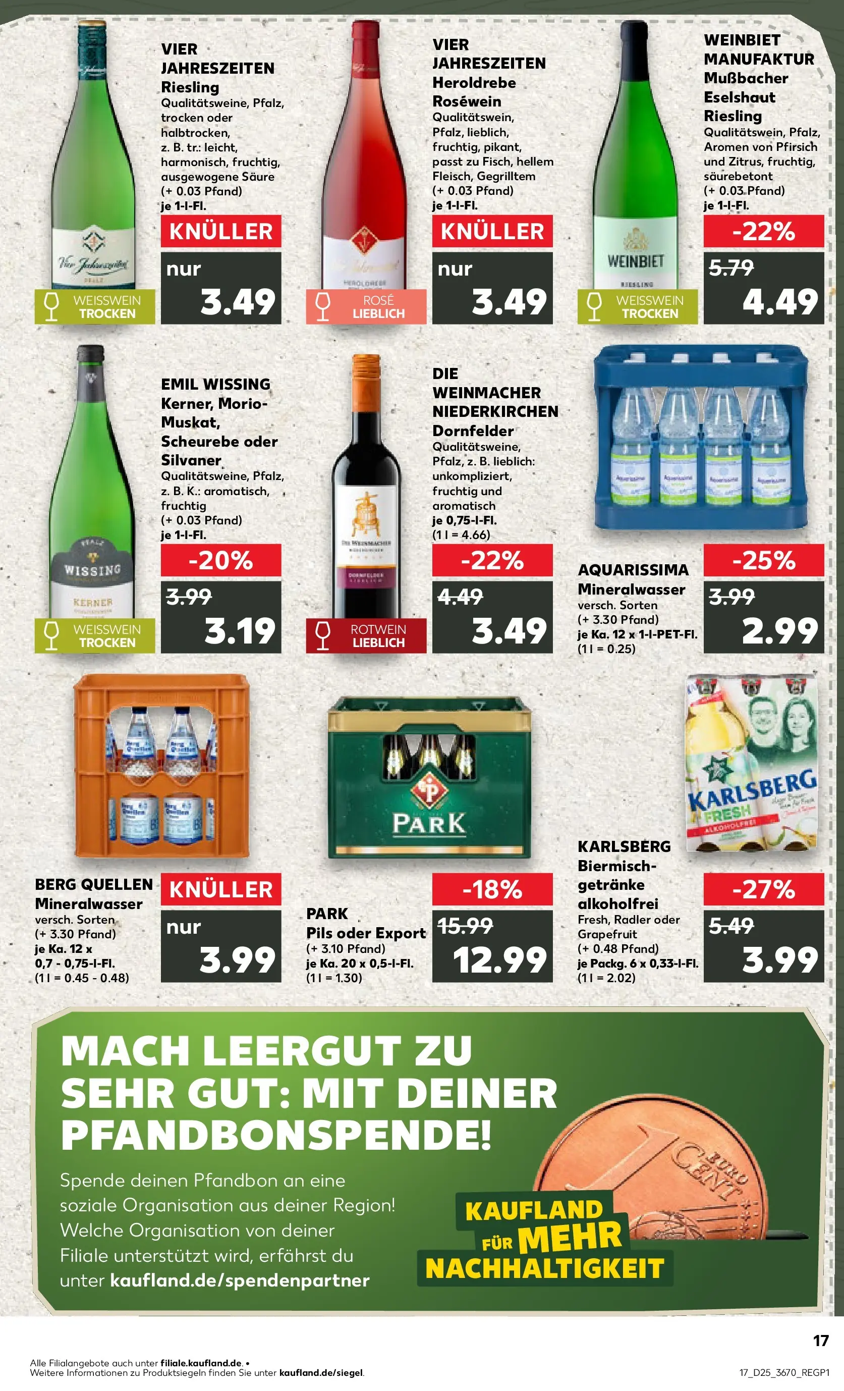 Prospekt Kaufland ab 14.06.2026 ยป Angebote und Werbung Online | Seite: 26 | Produkte: Rotwein, Rosewein, Radler, Pfirsich Prospekt Kaufland ab 14.06.2026 ยป Angebote Online zum Blรคttern | Seite: 26 | Produkte: Rotwein, Rosewein, Radler, Pfirsich