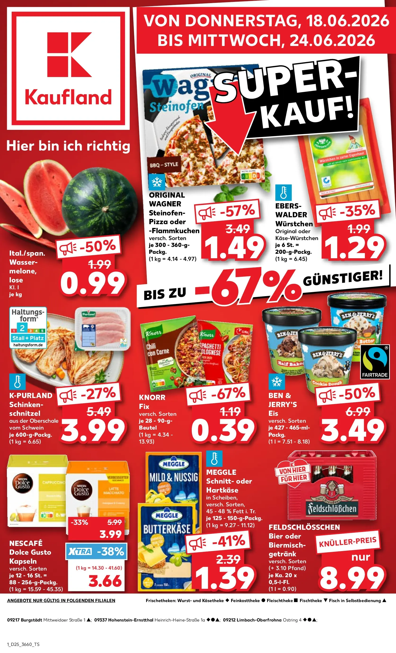 Prospekt Kaufland ab 14.06.2026 ยป Angebote und Werbung Online | Seite: 10 | Produkte: Bier, Ben & Jerry's, Fisch, Dolce Gusto kapseln Prospekt Kaufland ab 14.06.2026 ยป Angebote Online zum Blรคttern | Seite: 10 | Produkte: Bier, Ben & Jerry's, Fisch, Dolce Gusto kapseln