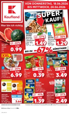Kaufland Prospekt Bergen Auf Rügen ab 18.06.2026 gültig