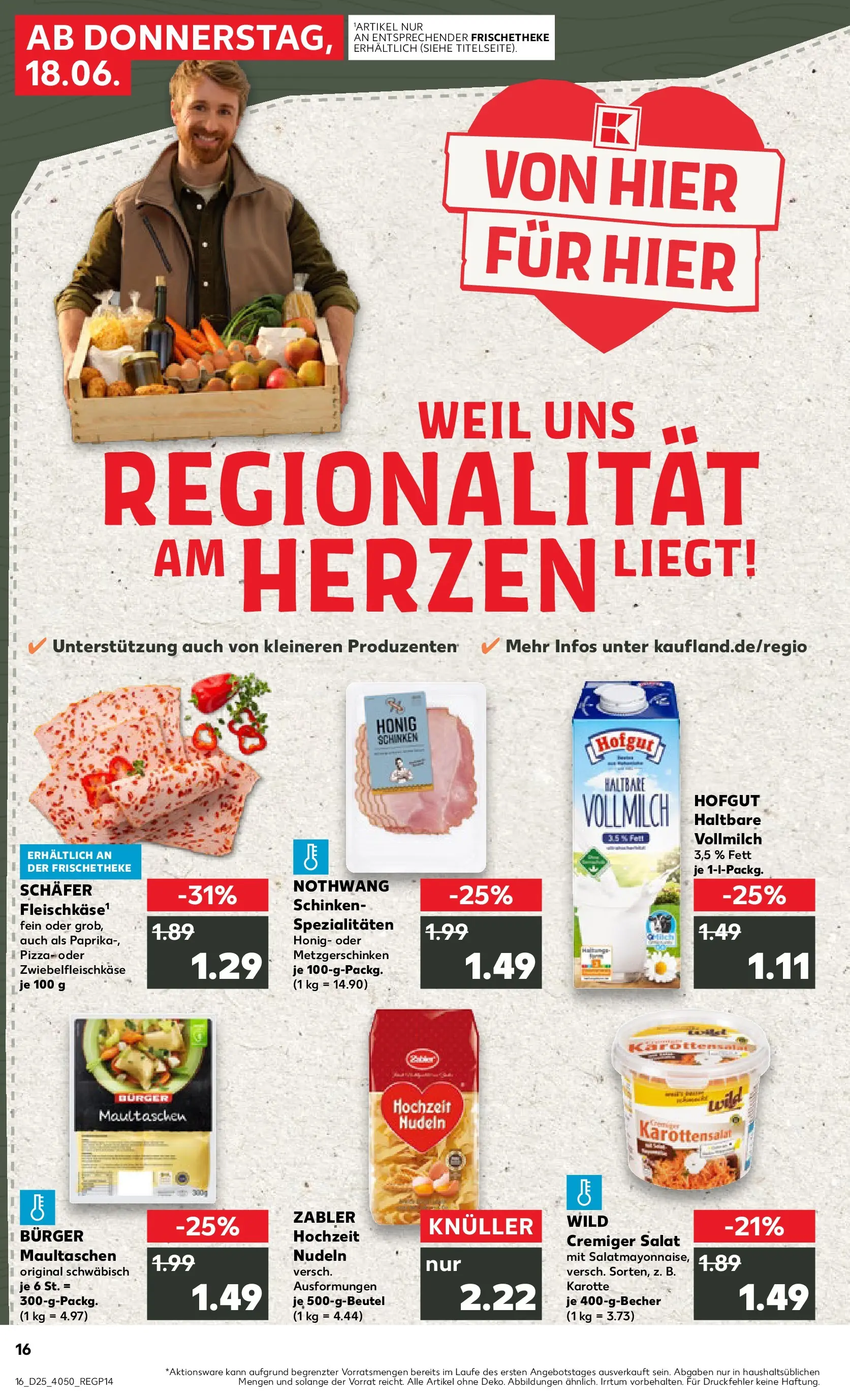 Prospekt Kaufland ab 17.06.2026 » Angebote Online zum Blättern | Seite: 16