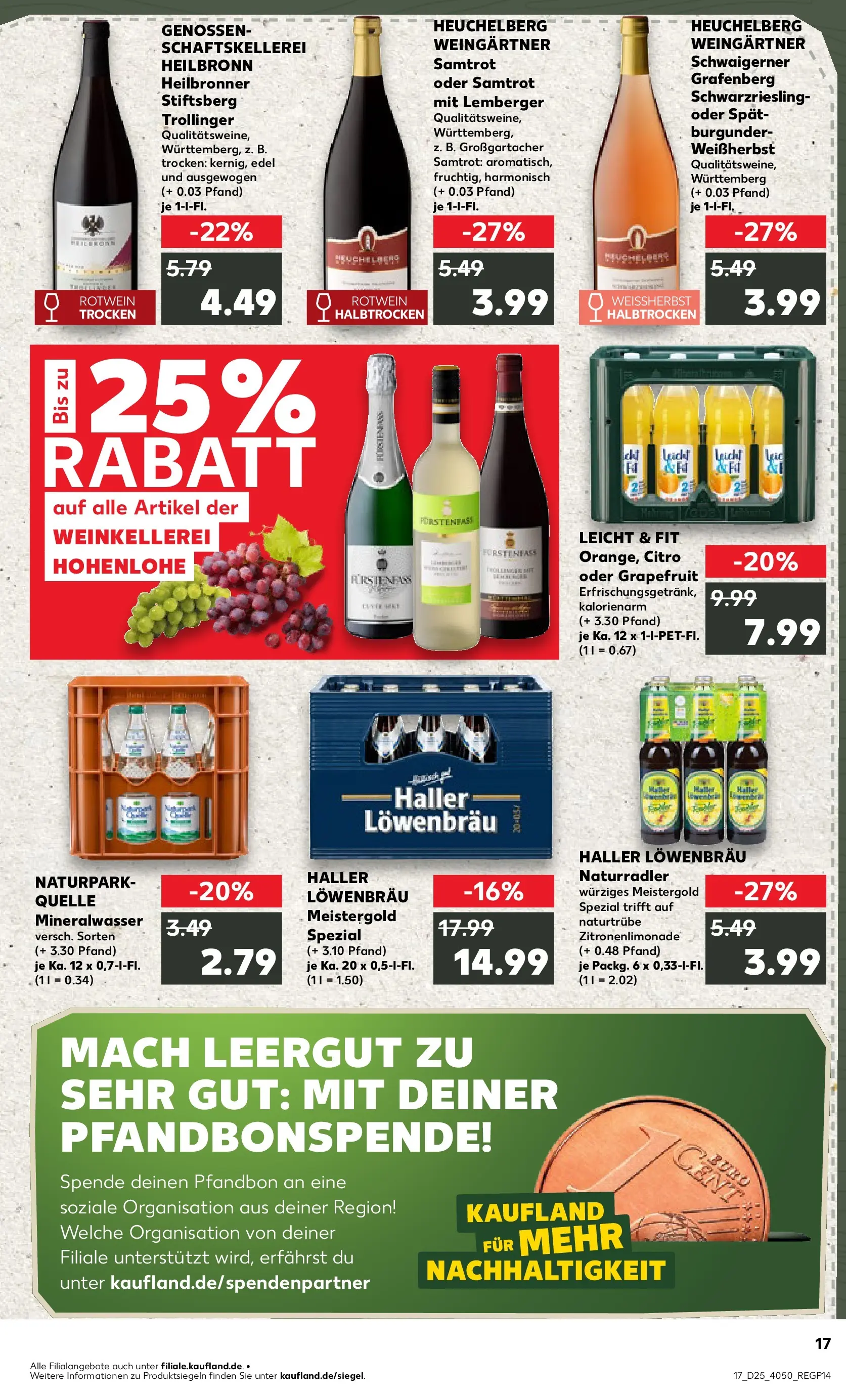 Prospekt Kaufland ab 17.06.2026 » Angebote Online zum Blättern | Seite: 17