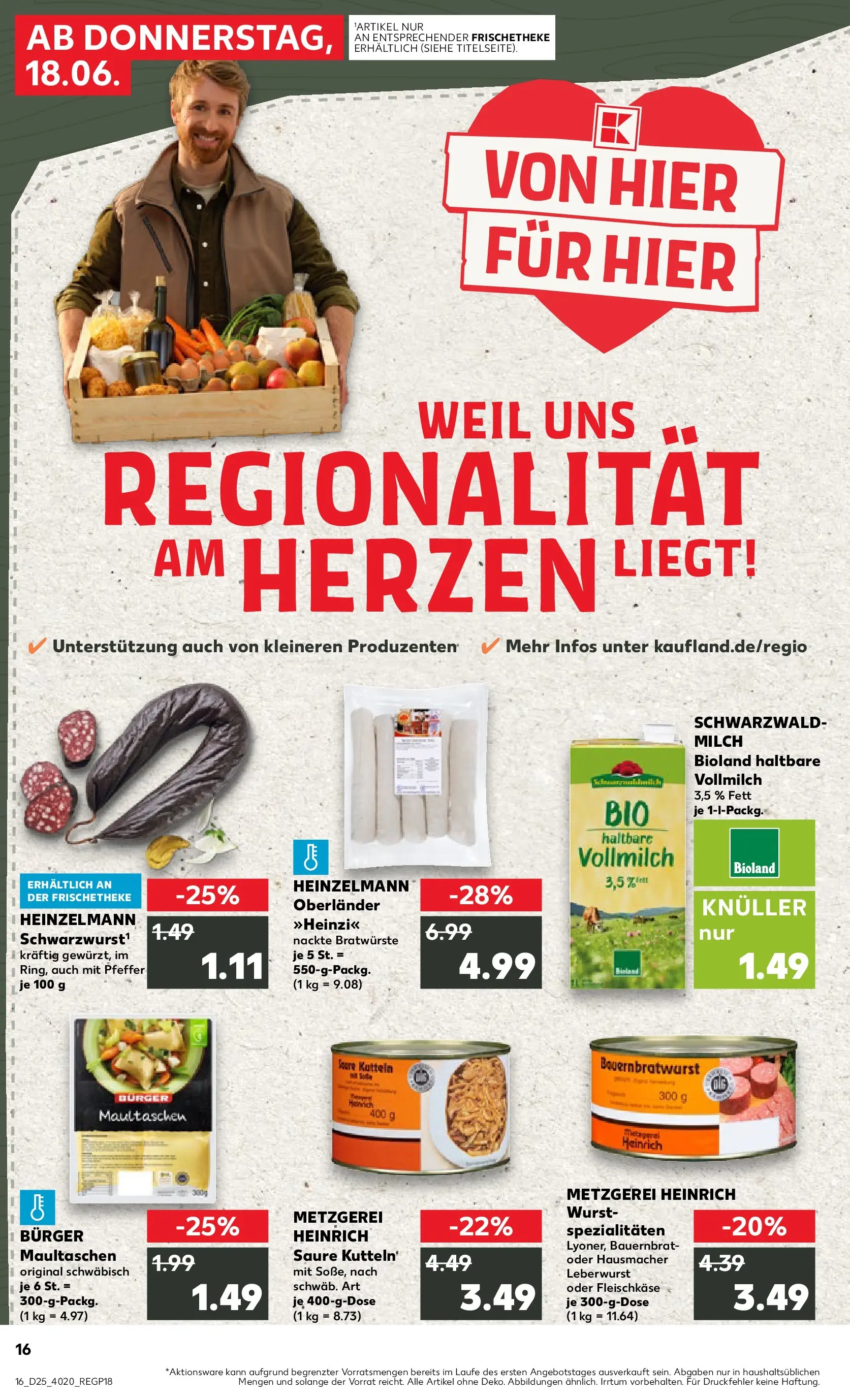 Prospekt Kaufland ab 14.06.2026 ยป Angebote und Werbung Online | Seite: 25 Prospekt Kaufland ab 14.06.2026 ยป Angebote Online zum Blรคttern | Seite: 25