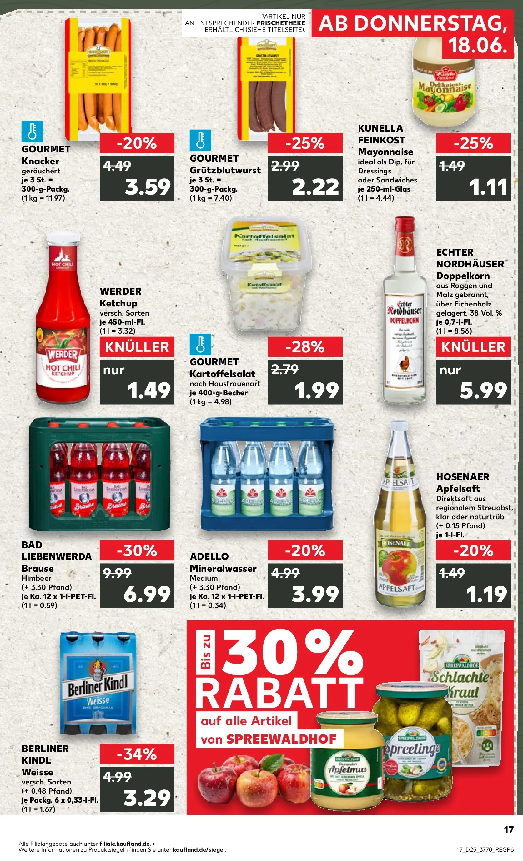 Prospekt Kaufland ab 18.06.2026 » Angebote Online zum Blättern | Seite: 2