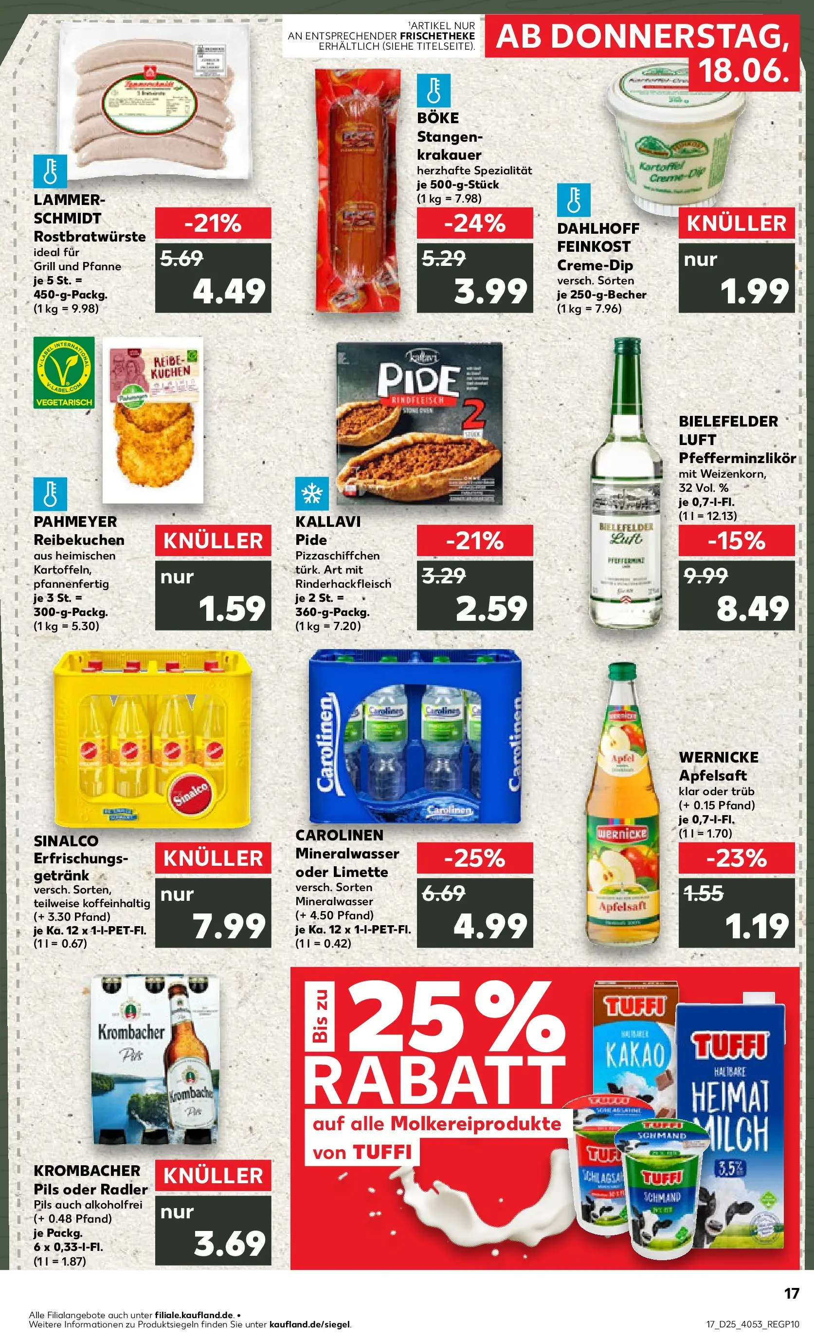Prospekt Kaufland ab 14.06.2026 ยป Angebote und Werbung Online | Seite: 26 | Produkte: Sinalco, Apple, Radler, Pizza Prospekt Kaufland ab 14.06.2026 ยป Angebote Online zum Blรคttern | Seite: 26 | Produkte: Sinalco, Apple, Radler, Pizza