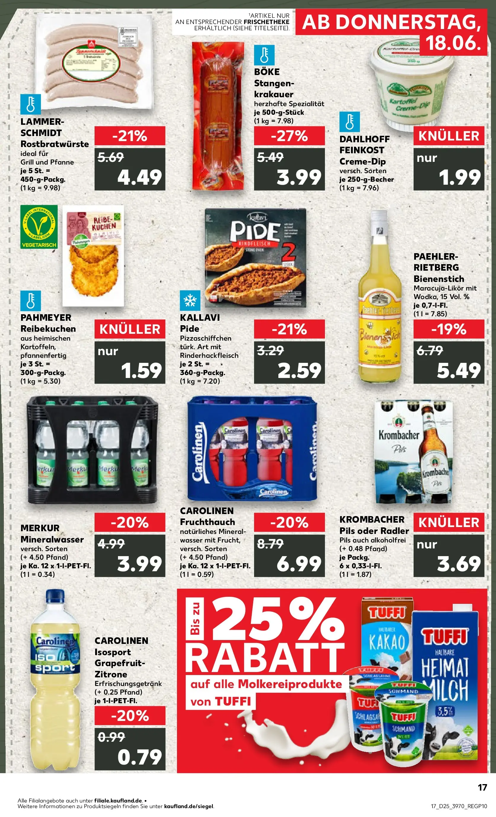 Prospekt Kaufland ab 14.06.2026 ยป Angebote und Werbung Online | Seite: 26 | Produkte: Milch, Pils, Grapefruit, Wasser Prospekt Kaufland ab 14.06.2026 ยป Angebote Online zum Blรคttern | Seite: 26 | Produkte: Milch, Pils, Grapefruit, Wasser