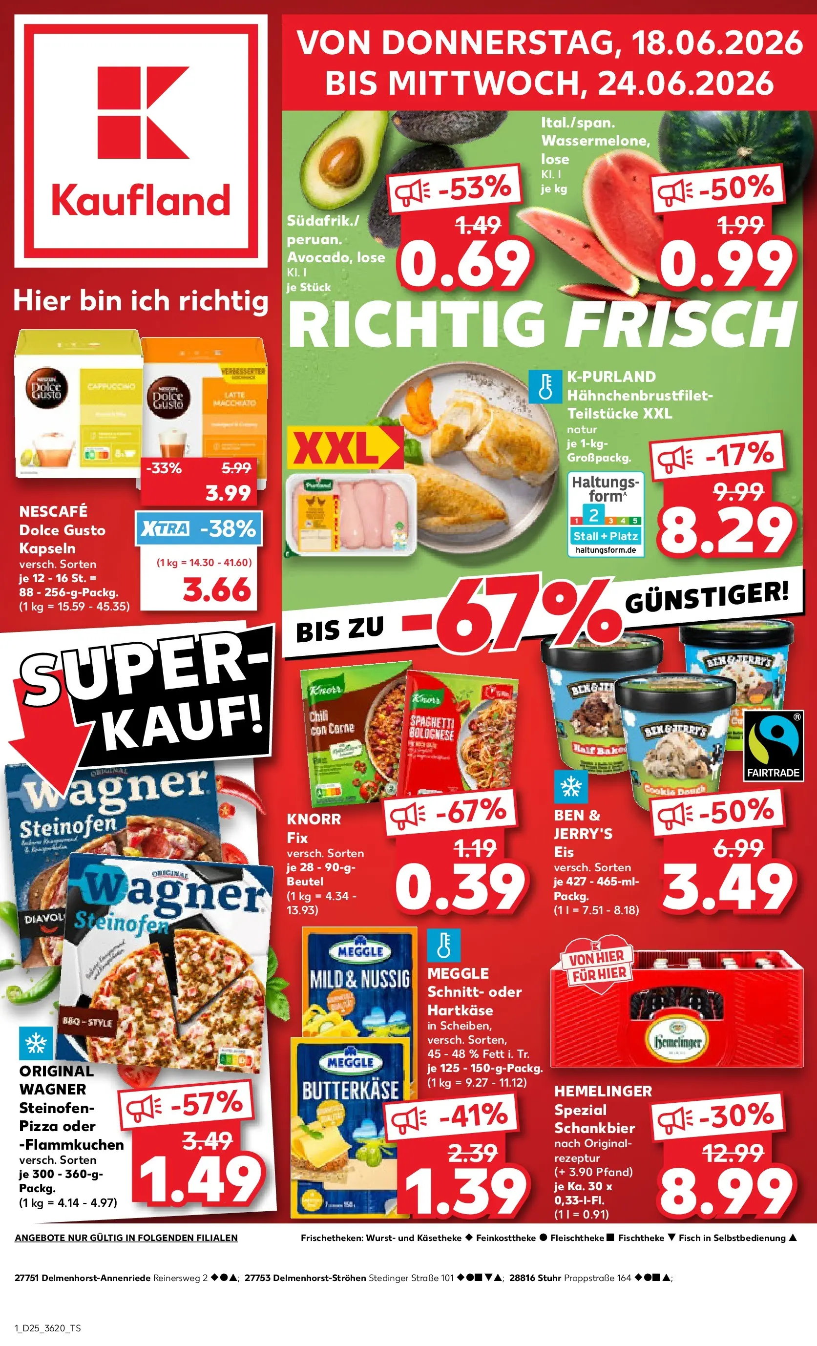 Prospekt Kaufland ab 18.06.2026 » Angebote Online zum Blättern | Seite: 1