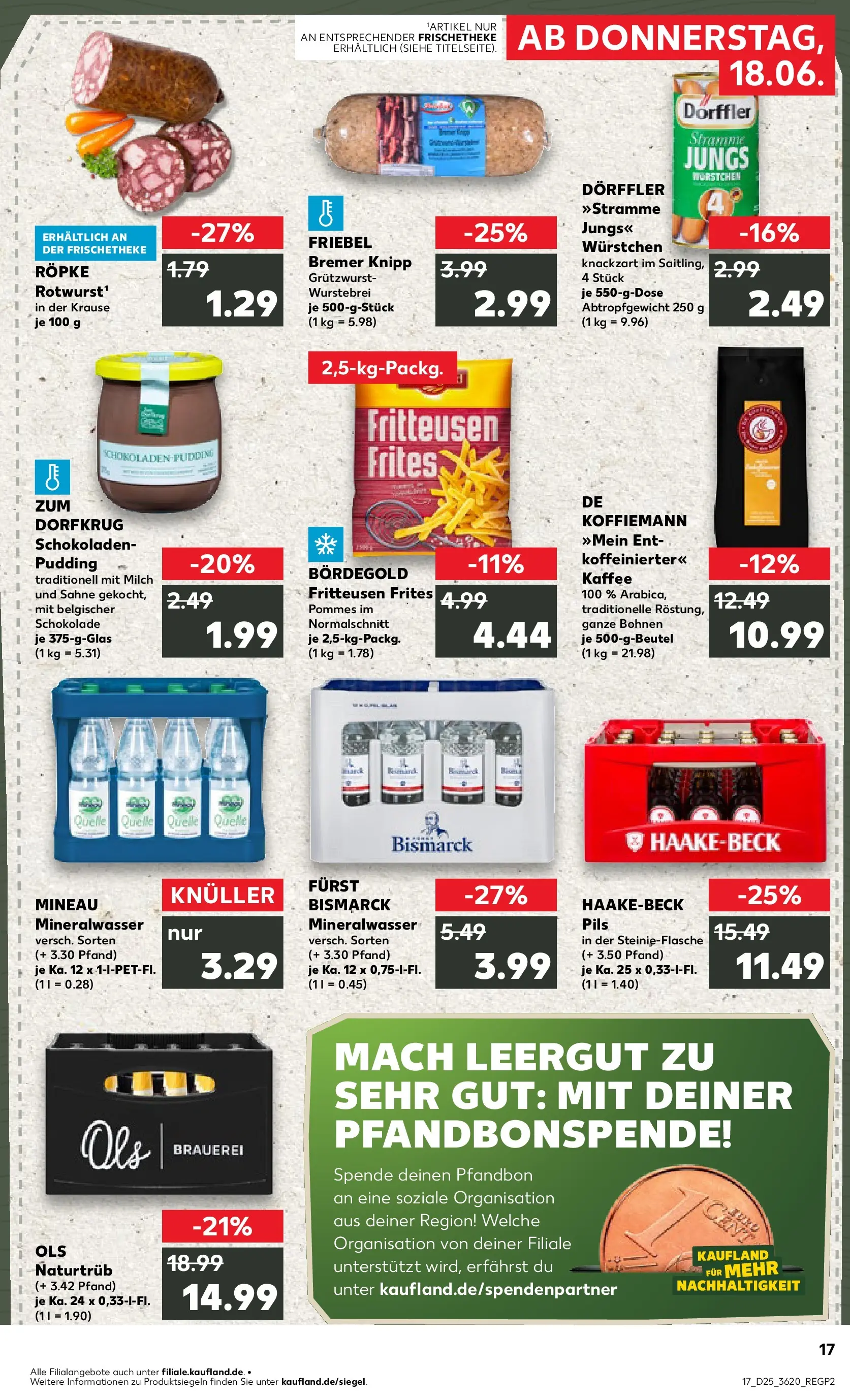 Prospekt Kaufland ab 18.06.2026 » Angebote Online zum Blättern | Seite: 17