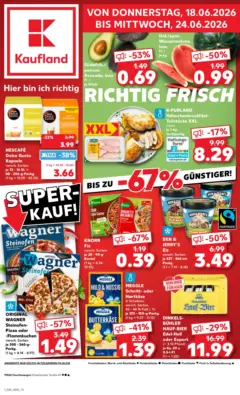 Kaufland Prospekt Feuchtwangen ab 18.06.2026 gültig Kaufland Prospekt Feuchtwangen ab 18.06.2026 gültig