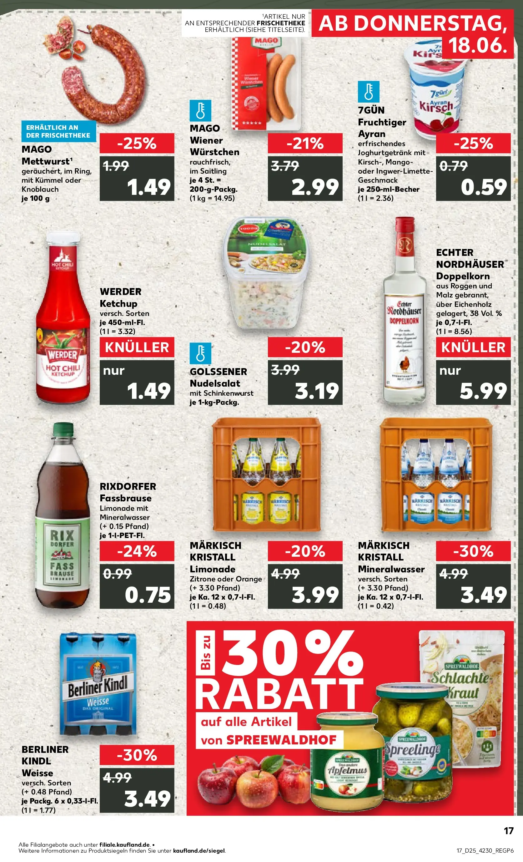Prospekt Kaufland ab 17.06.2026 » Angebote Online zum Blättern | Seite: 2