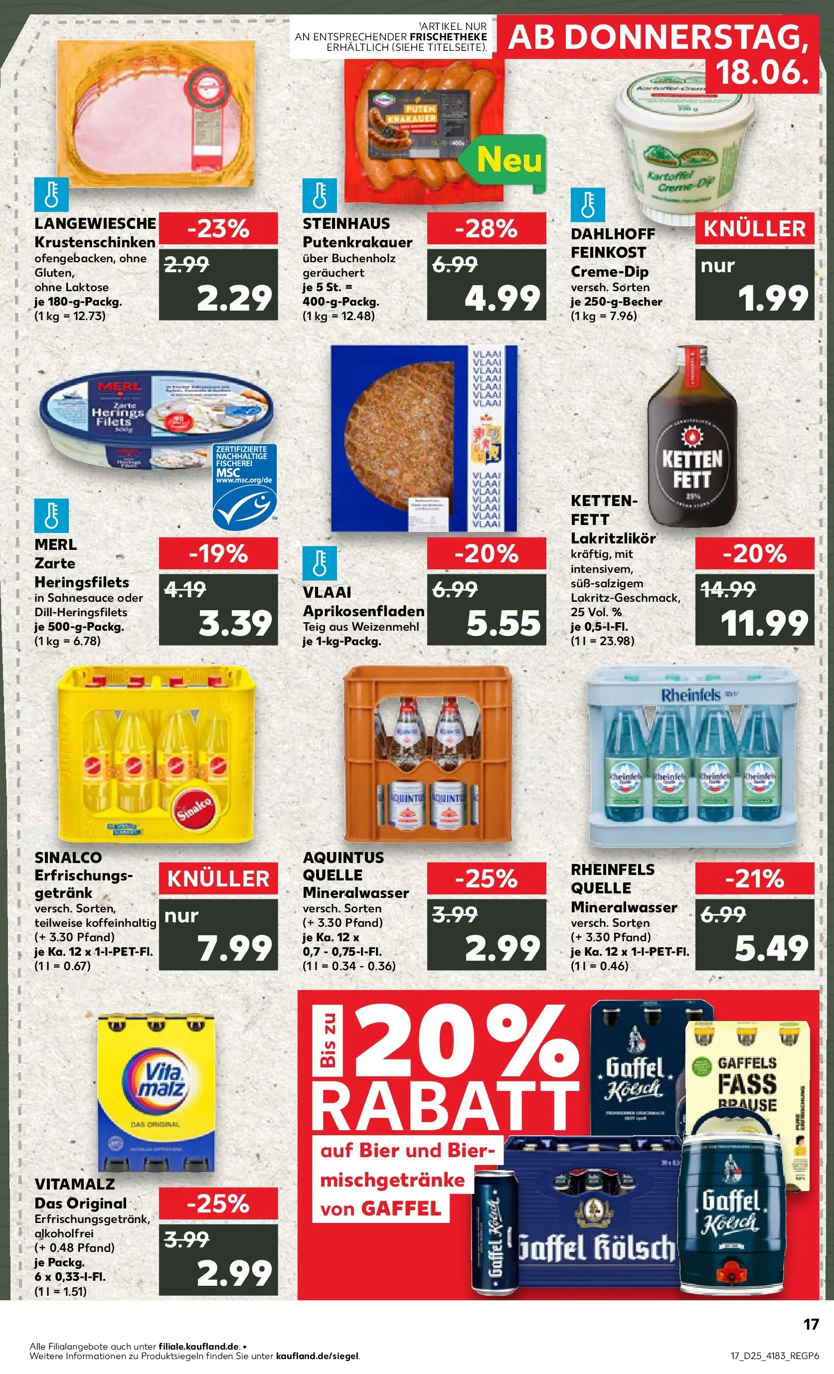 Prospekt Kaufland ab 17.06.2026 » Angebote Online zum Blättern | Seite: 2
