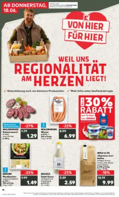 Kaufland Prospekt Eriskirch ab 17.06.2026 gültig