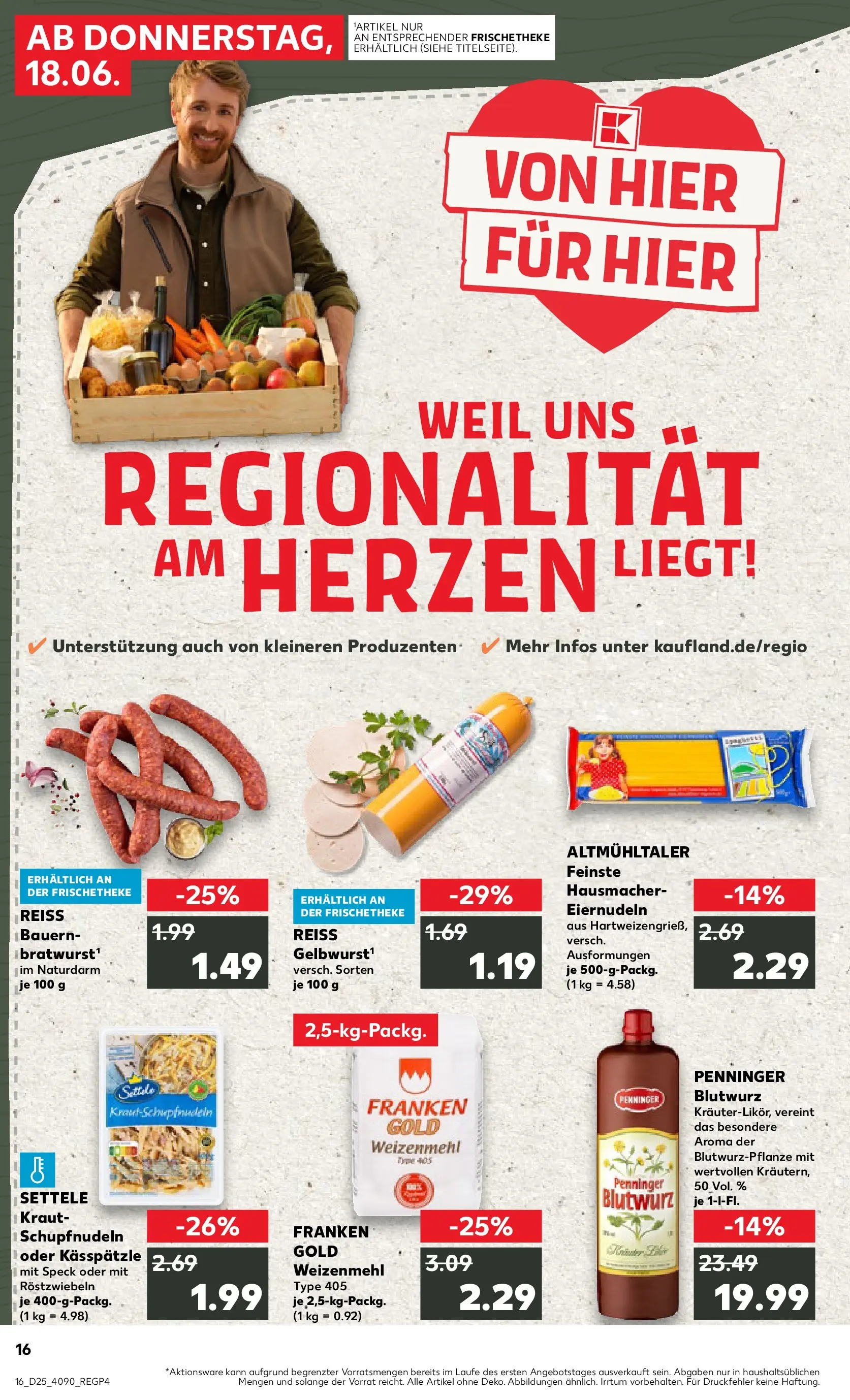 Prospekt Kaufland ab 17.06.2026 » Angebote Online zum Blättern | Seite: 16
