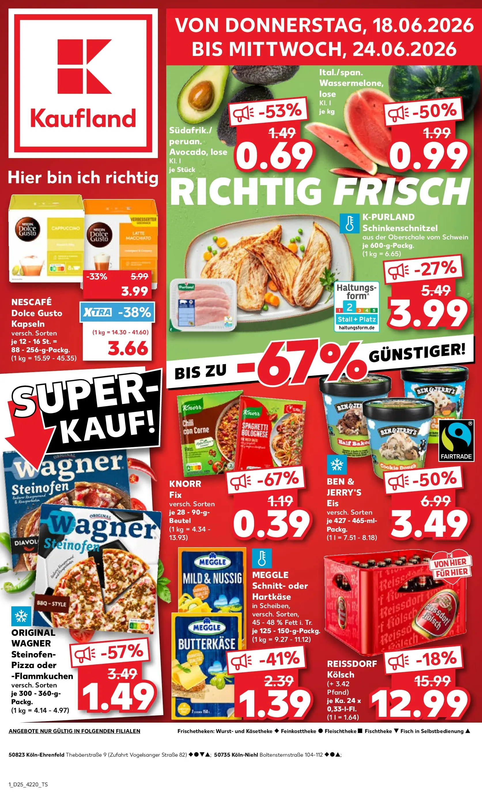 Prospekt Kaufland ab 14.06.2026 ยป Angebote und Werbung Online | Seite: 10 | Produkte: Ben & Jerry's, Avocado, Pizza, Eis Prospekt Kaufland ab 14.06.2026 ยป Angebote Online zum Blรคttern | Seite: 10 | Produkte: Ben & Jerry's, Avocado, Pizza, Eis