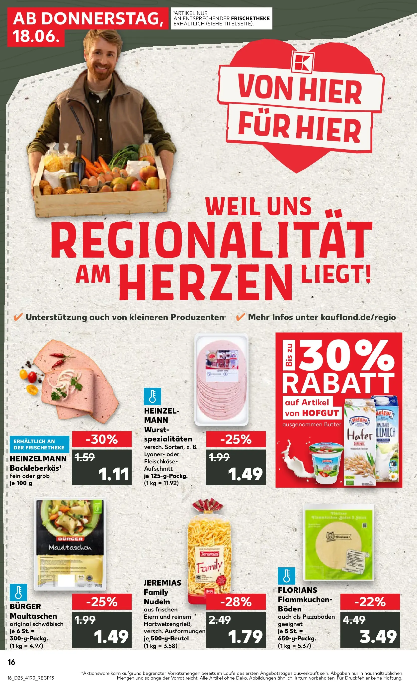 Prospekt Kaufland ab 17.06.2026 » Angebote Online zum Blättern | Seite: 16