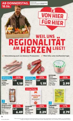 Kaufland Prospekt Dörfles-Esbach ab 17.06.2026 gültig