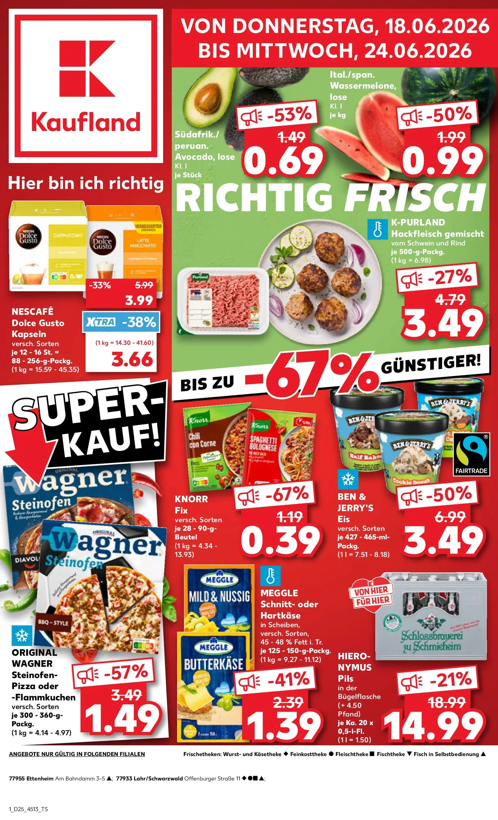 Prospekt Kaufland ab 14.06.2026 ยป Angebote und Werbung Online | Seite: 10 | Produkte: Nescafe, Fisch, Dolce Gusto kapseln, Hackfleisch Prospekt Kaufland ab 14.06.2026 ยป Angebote Online zum Blรคttern | Seite: 10 | Produkte: Nescafe, Fisch, Dolce Gusto kapseln, Hackfleisch